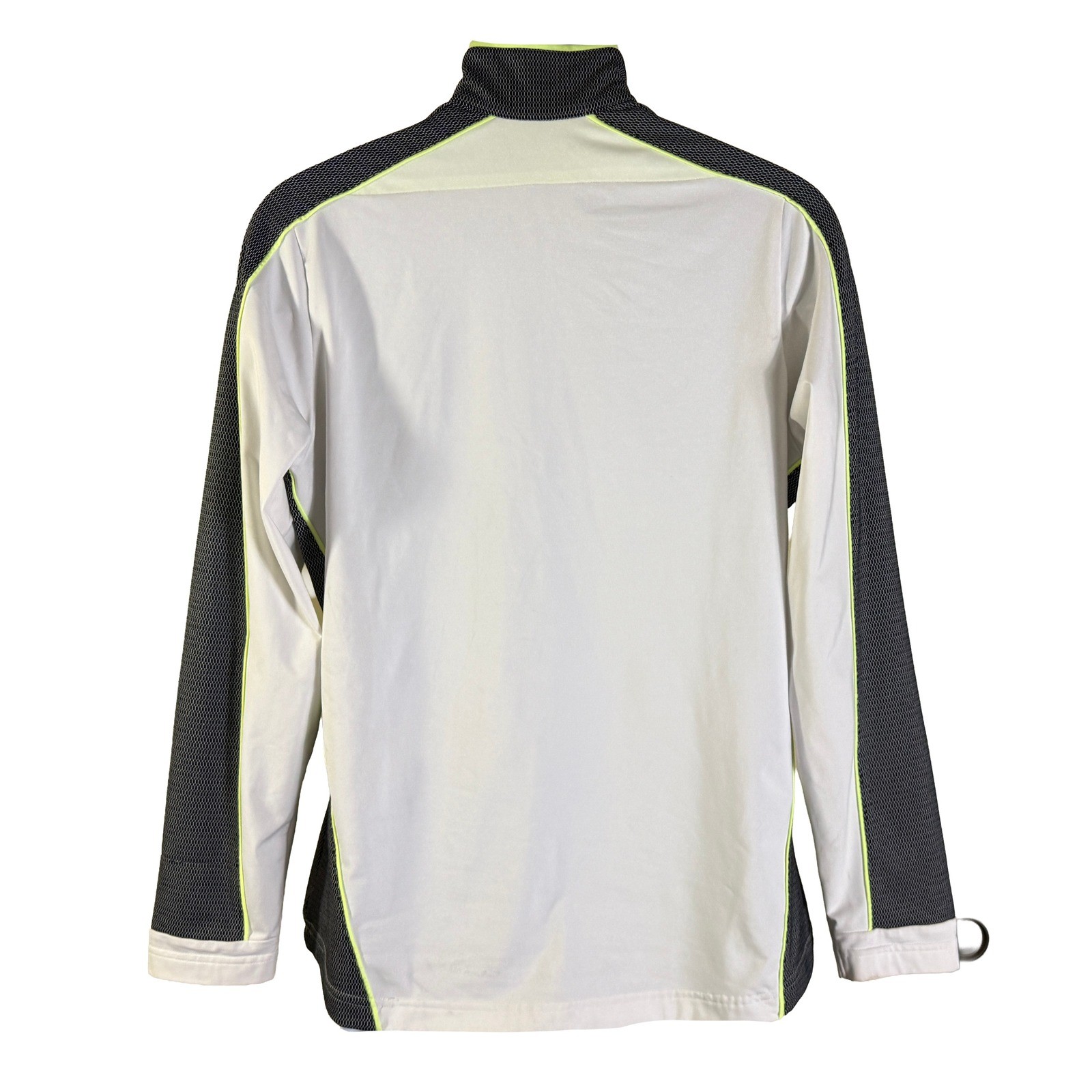 Antigua Quarter Zip Pullover Womens Large White LPGA Founders Cup Desert Dry