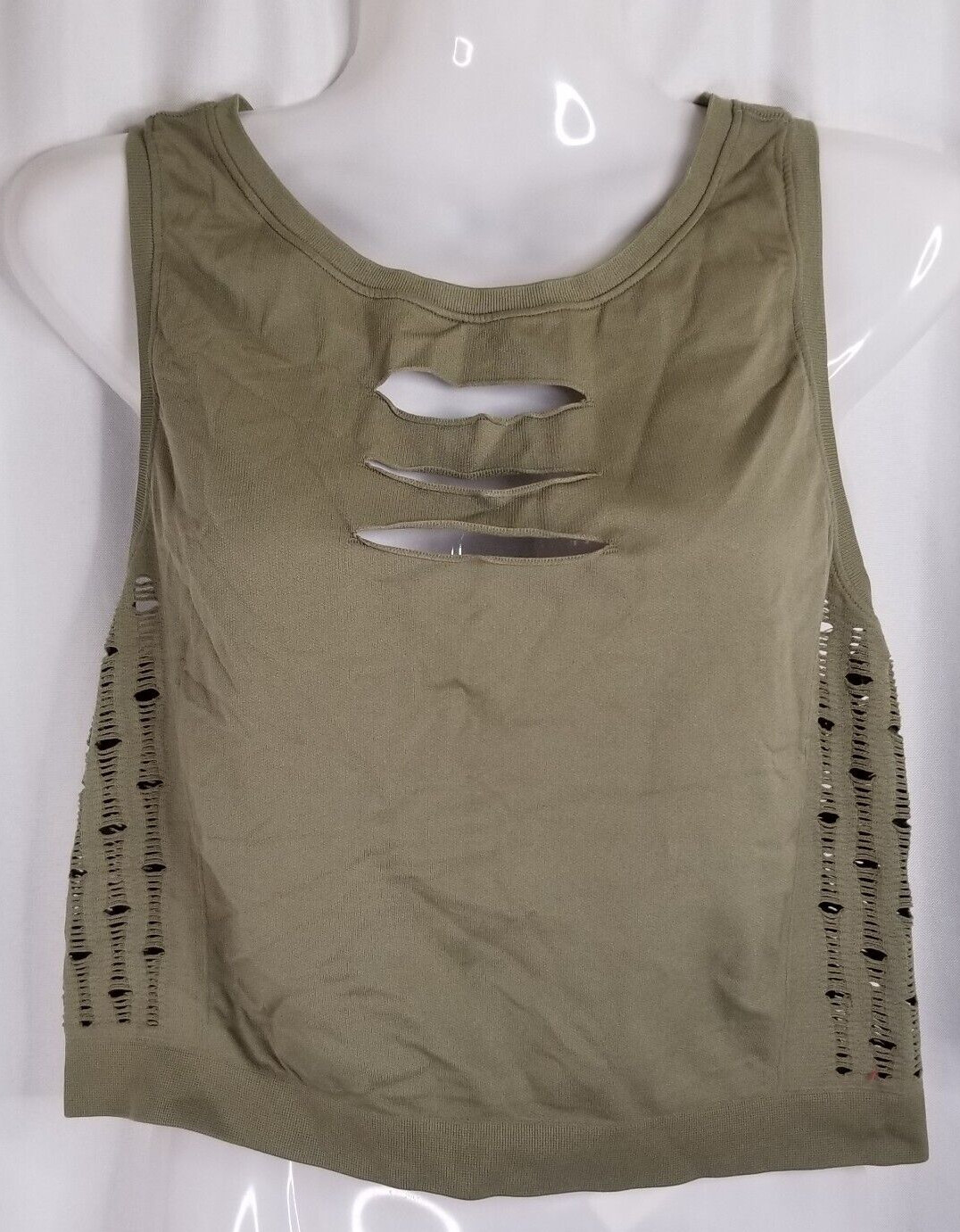 VICTORIA’S SECRET Sport Top Activewear Workout Cutout SEXY Athleisure Size Large