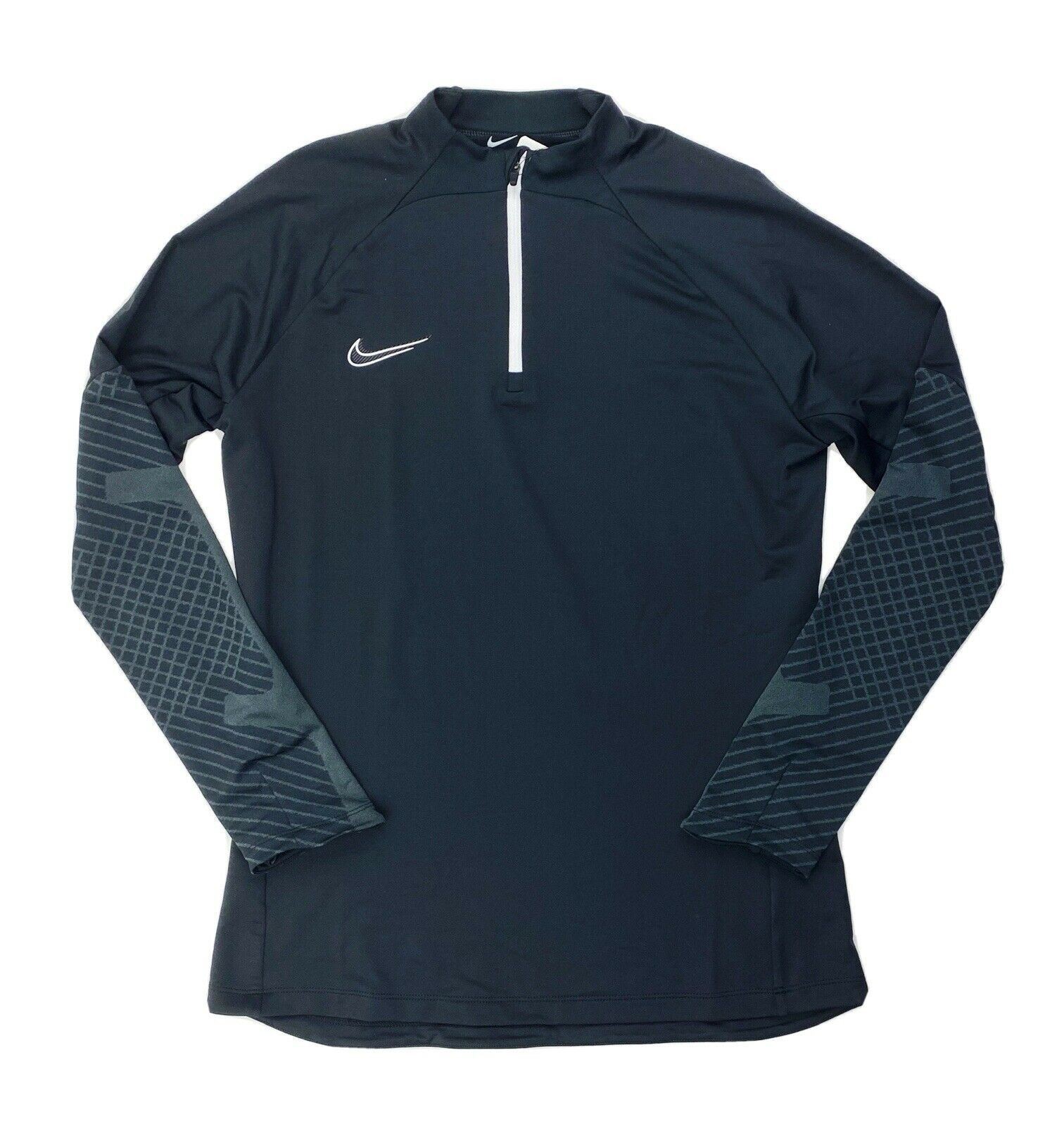 Nike Dri-FIT Strike 1/4 Zip Soccer Drill Top K Women’s Medium Black Grey DH9151