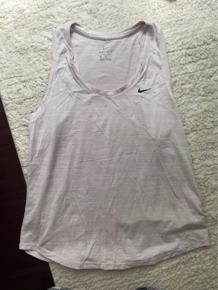 women’s nike tank top-LIGHT PINK size Medium