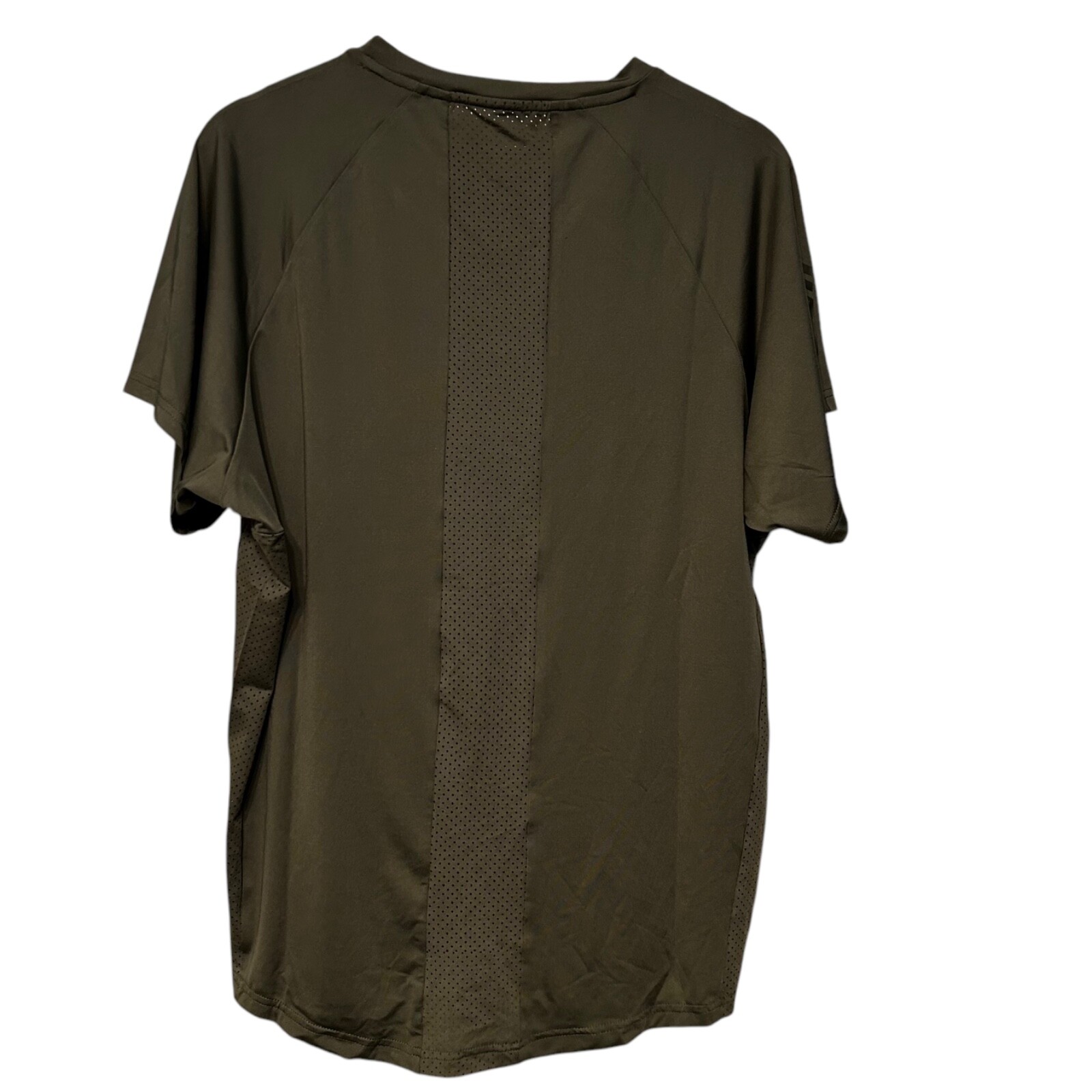 Body Building Green Performance Tee Moisture Wicking Size Large