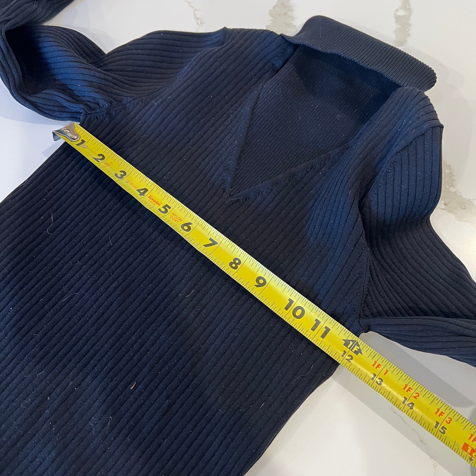 Aztech Aspen Ski base ribbed turtleneck black small EU 38 apres designer