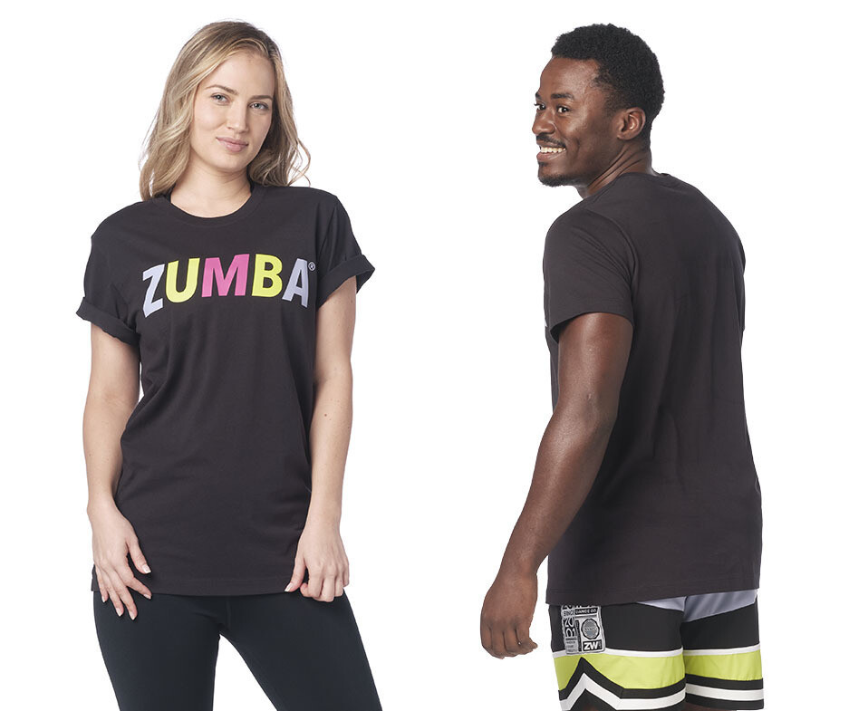 Zumba Made With Zumba Love Unisex Tee ~ XS/S M/L XL/XXL ~ Black ~ Free Ship!