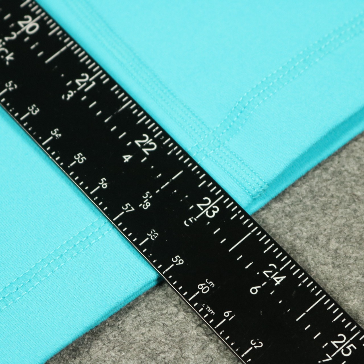 Lands End Athletic Performance Tank Top Racerback Built-in Bra Turquoise Blue XL