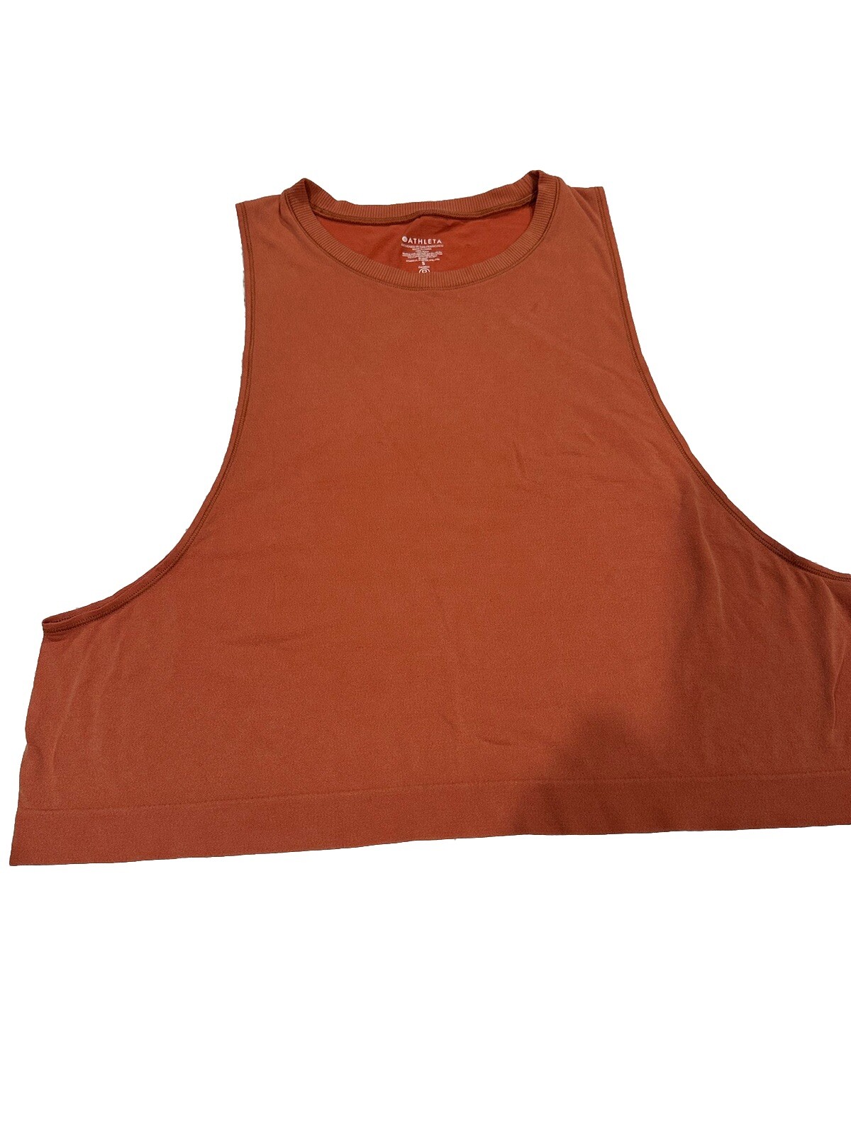 Athleta Burnt Orange Tank 100% Nylon Size Small – Athleta – Workout – Tank