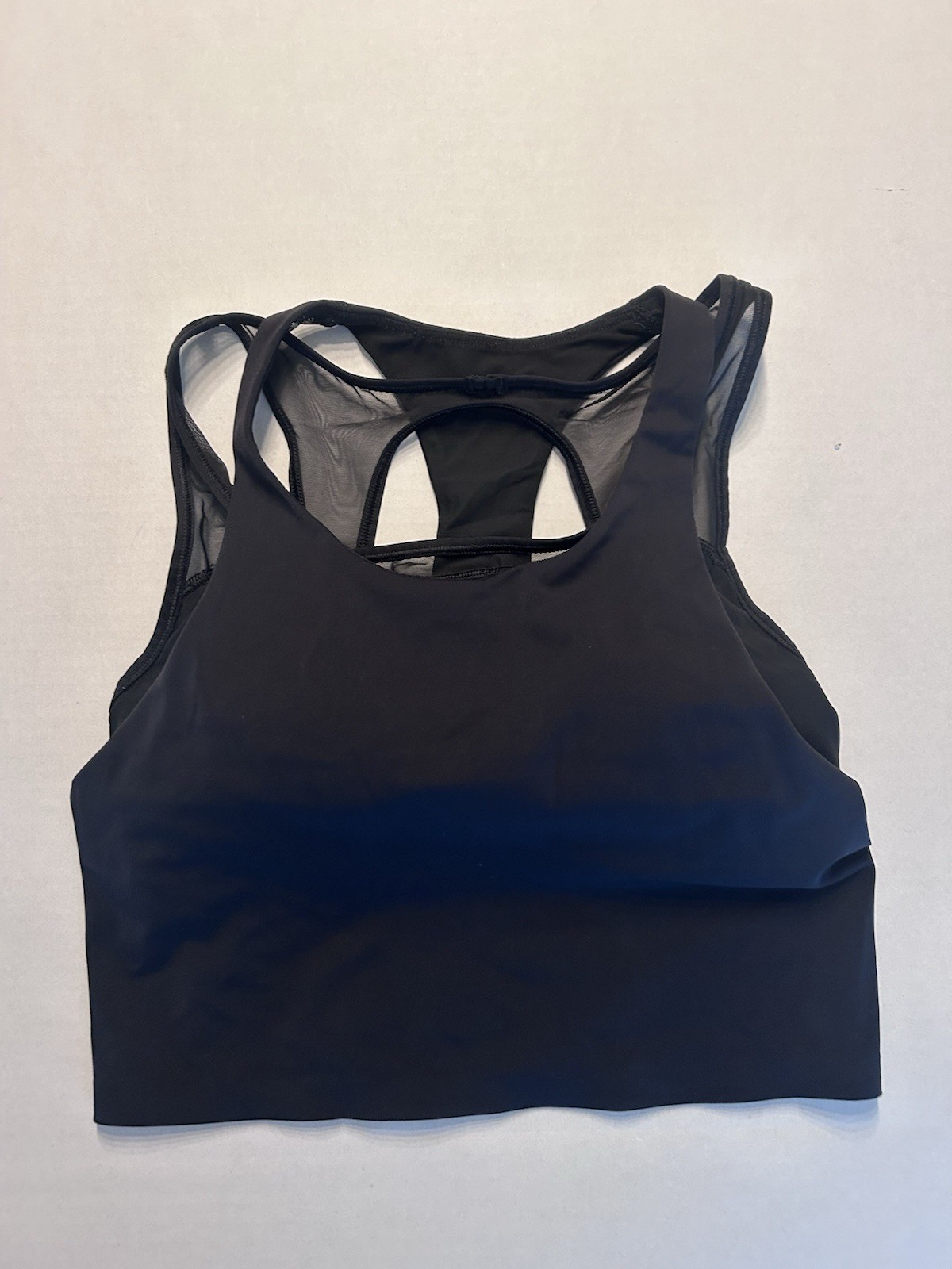 Lululemon Break Free Tank *Nulux Medium Support B/C Cup Black Size 6