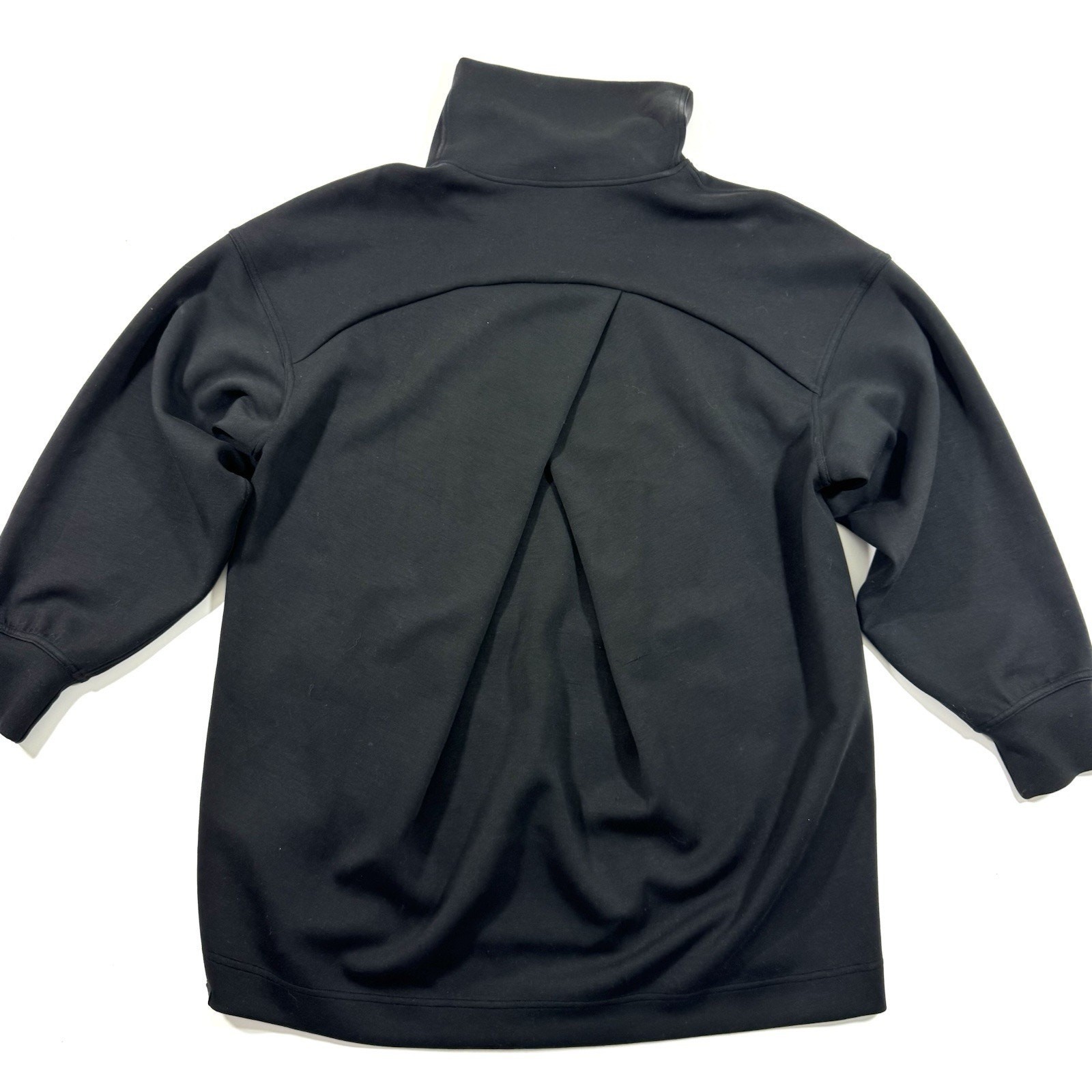 Lululemon Modal Blend Turtleneck Tunic Black Size 10 Pullover Athleisure