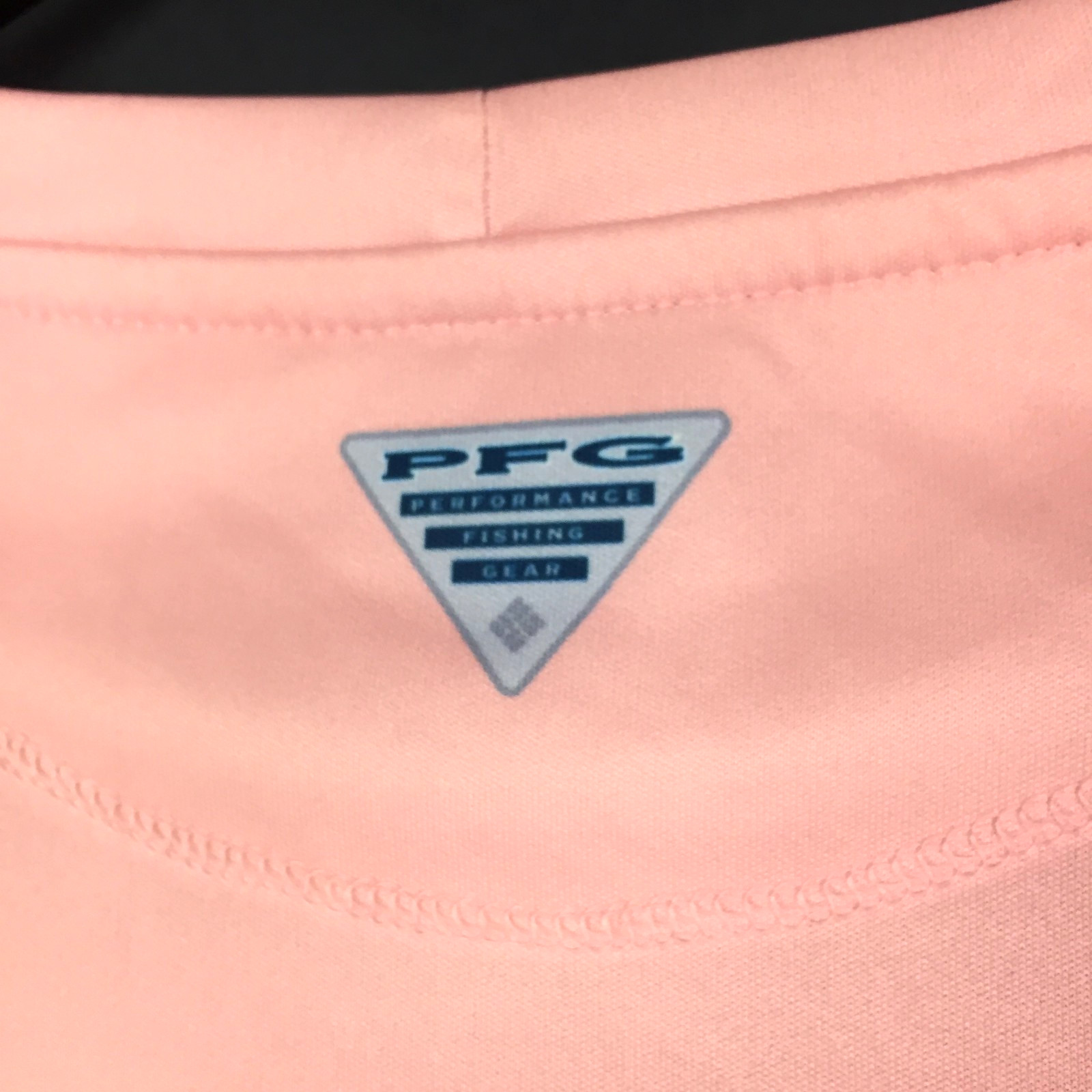 Columbia PFG Omni-Shade Womens XL Light Pink Fishing Swim Beach UV Rashguard 42″