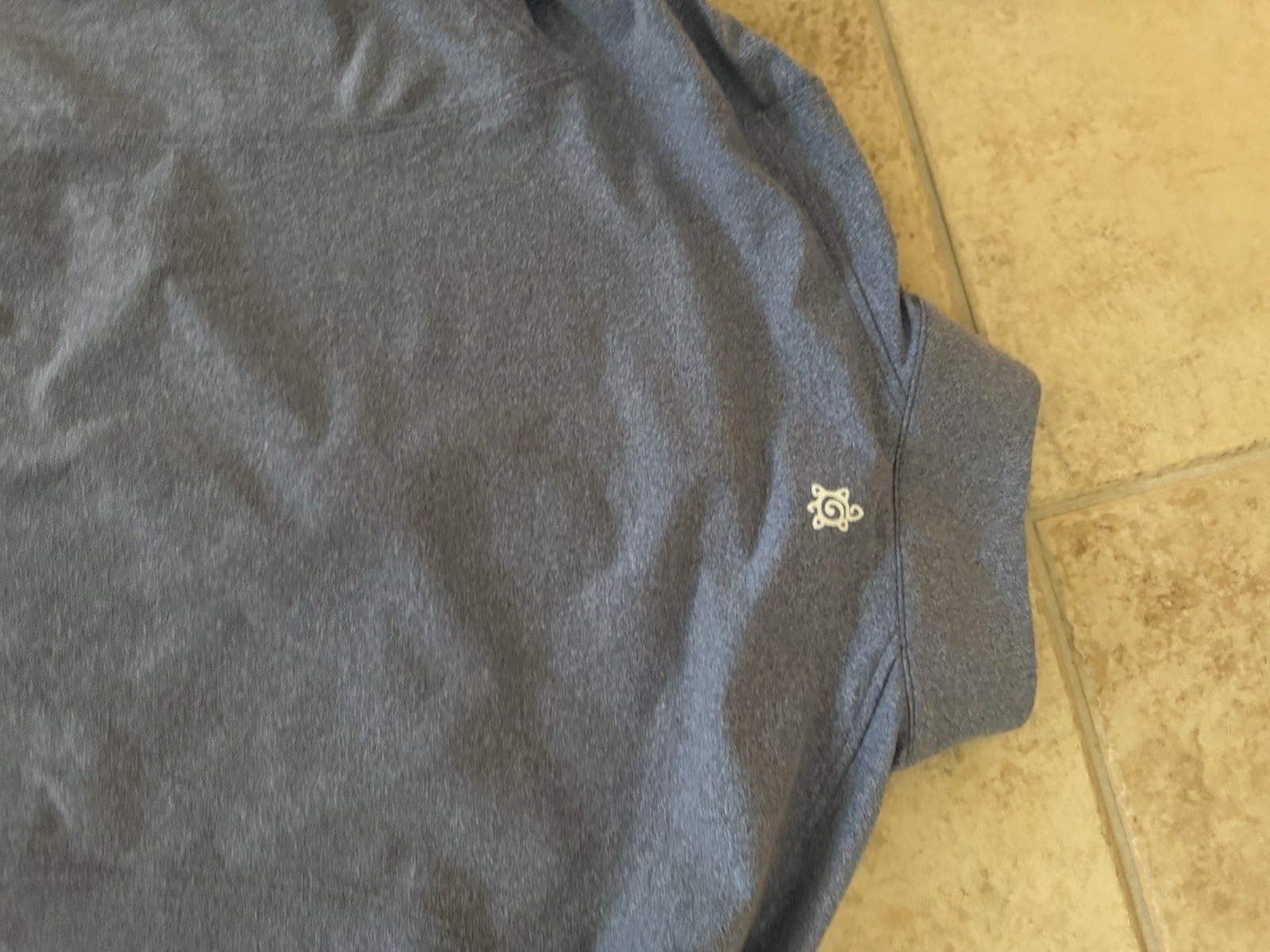 Turtleson Full Zip Up Size Medium Blue