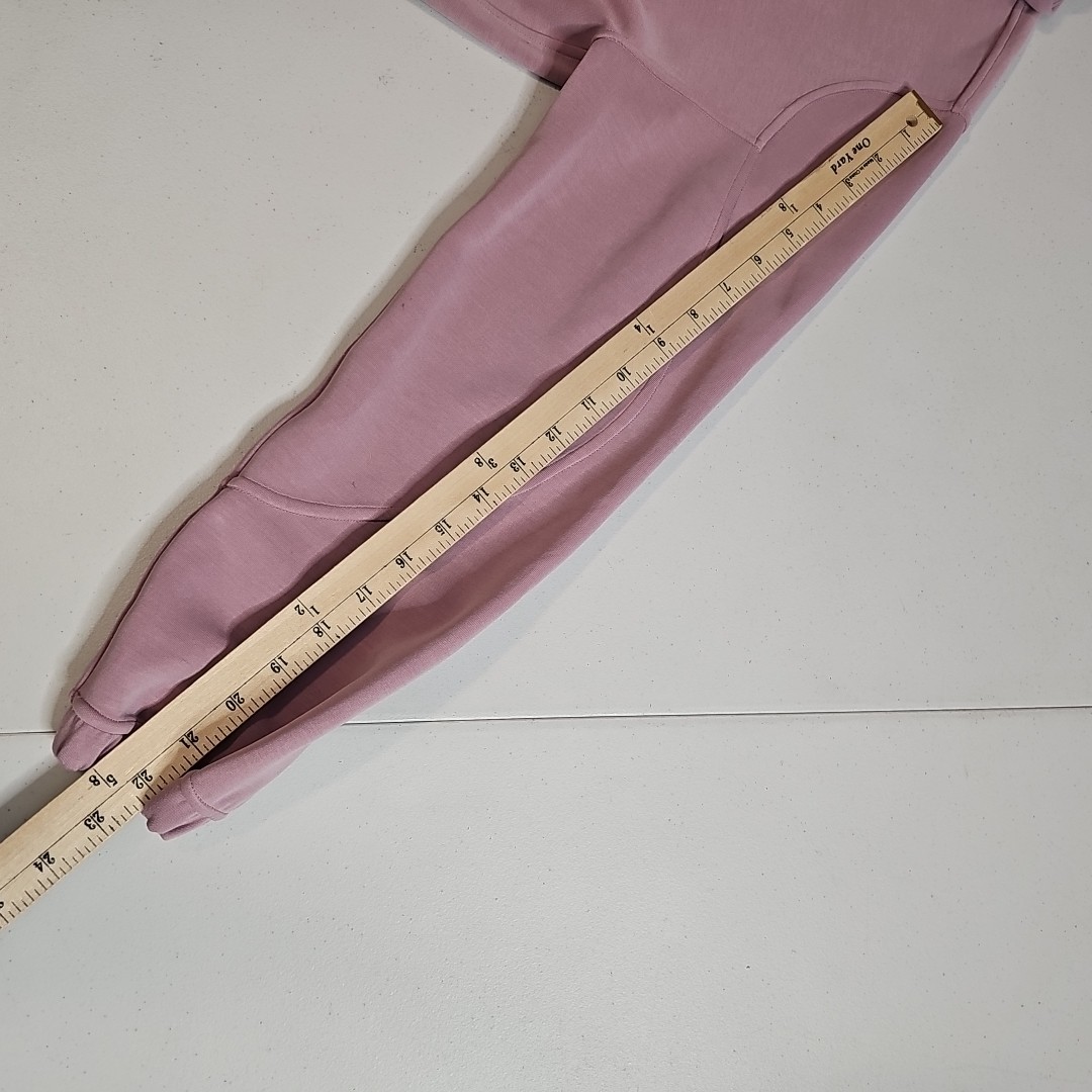 Lululemon Brushed Softstreme Half Zip Pullover Sweatshirt Rose Blush – Size 6