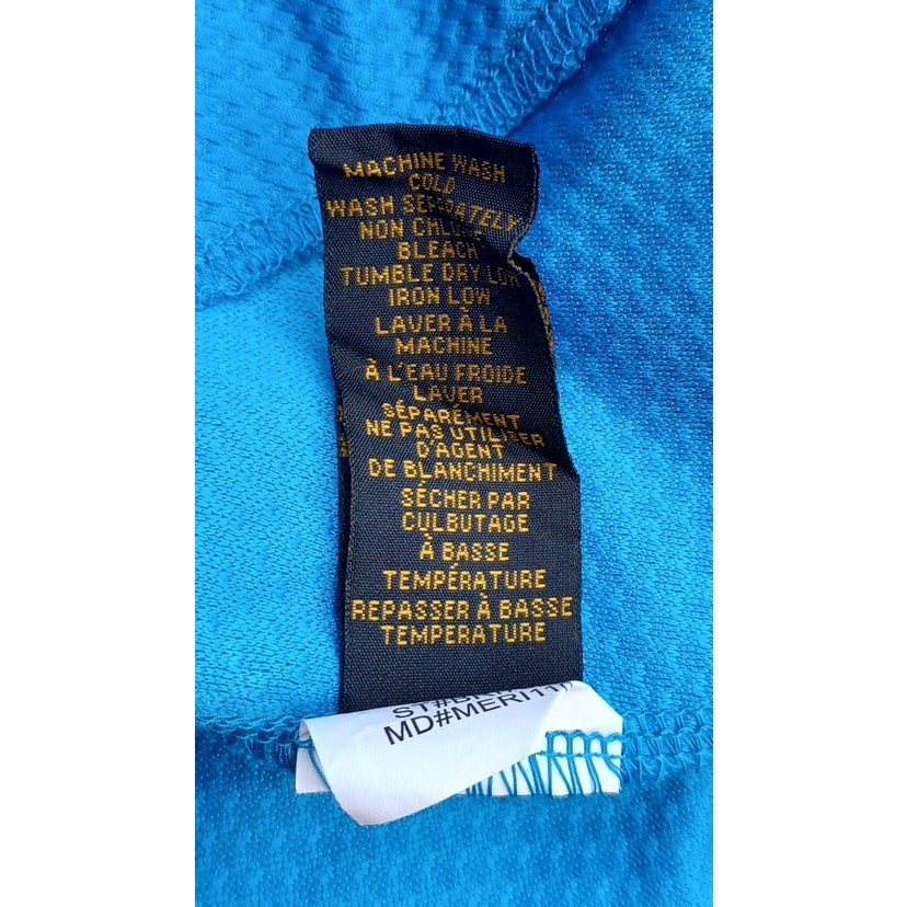 Browning Womens Medium Blue Performance Shirt Buckmark Hunting Shooting Range