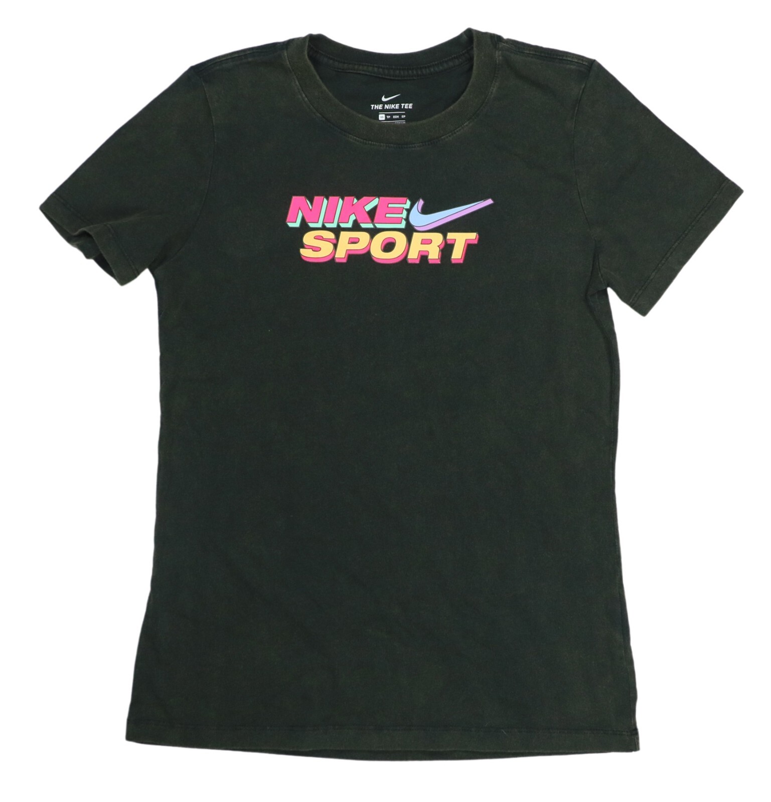 Nike Vintage Style Logo Print Standard Fit Short Sleeve Women’s T-Shirt NWT