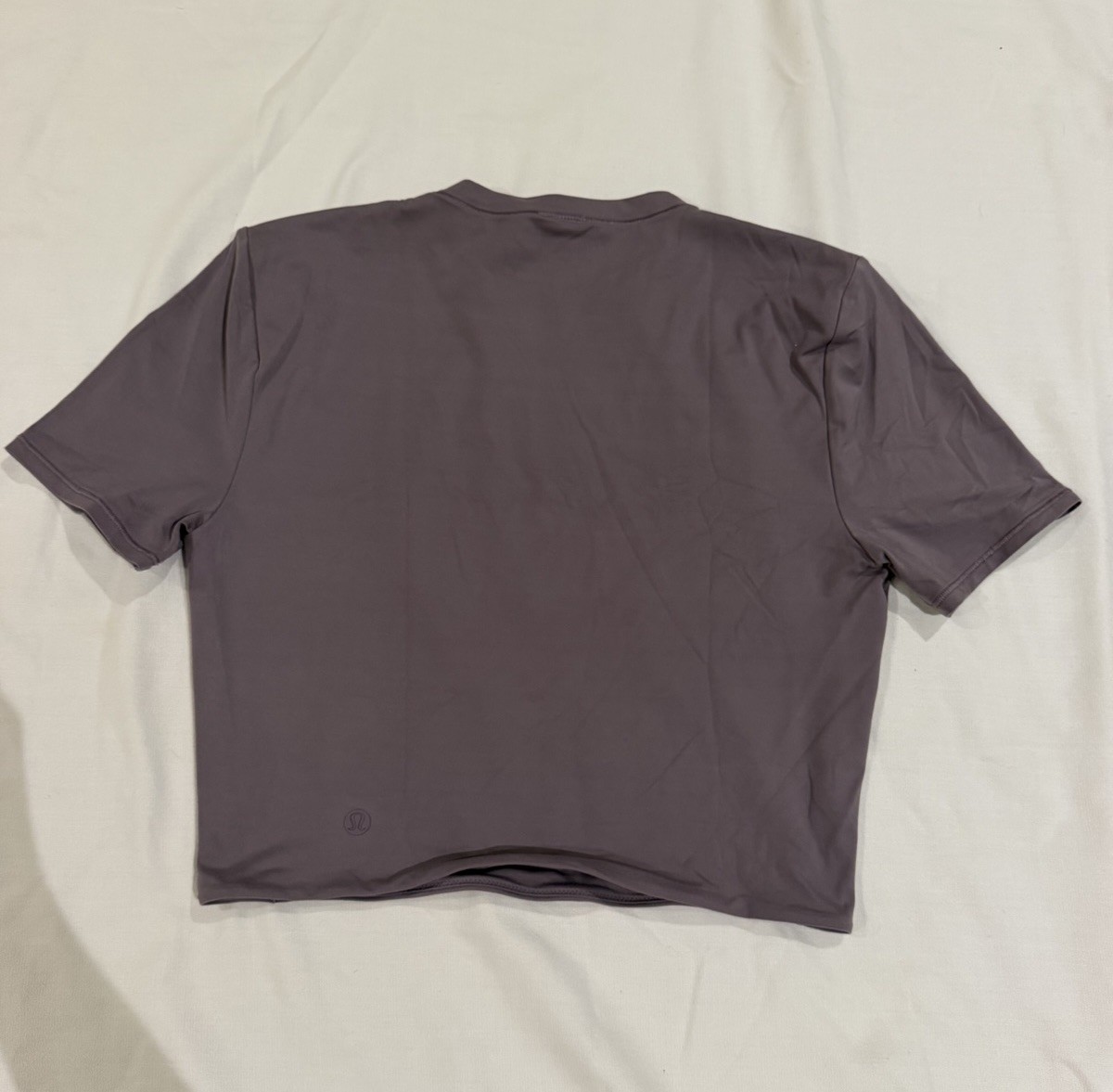 Lululemon Wundermost Ultra-Soft Cropped Tee Size M