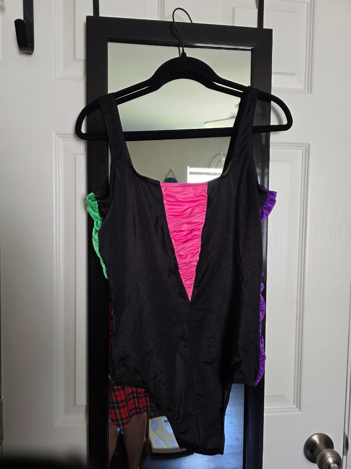 80’s 90’s One Piece Bathing Swimming Suit No Tags Size XL