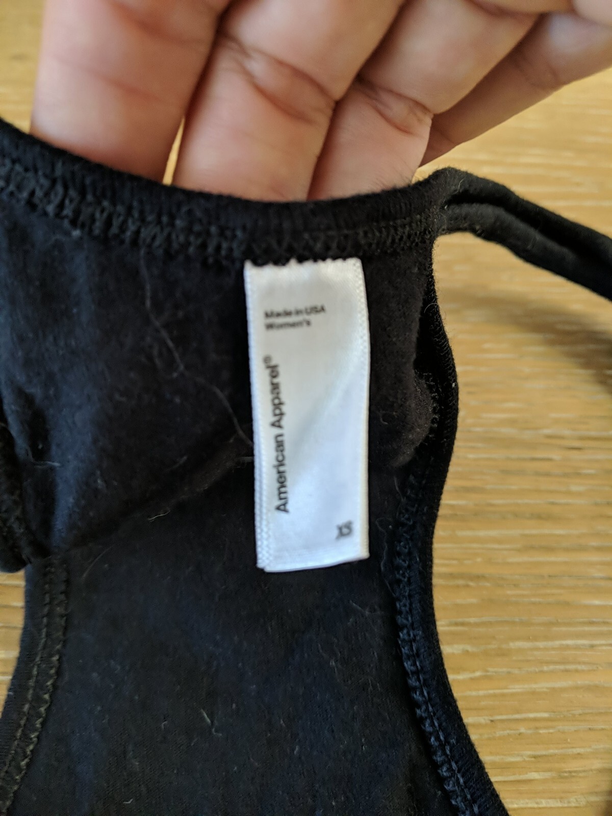 Dirty 30 Fitted Racer Back Singlet American Apparel – Black / XS