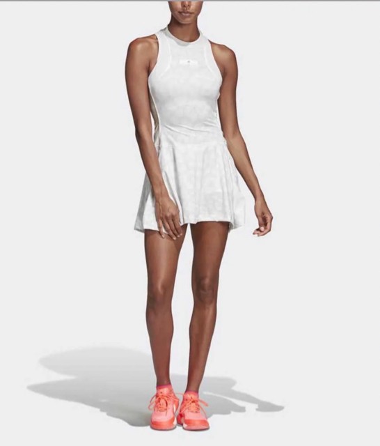 STELLA MCCARTNEY BARRICADE LEOPARD PRINT TENNIS DRESS SIZE: M