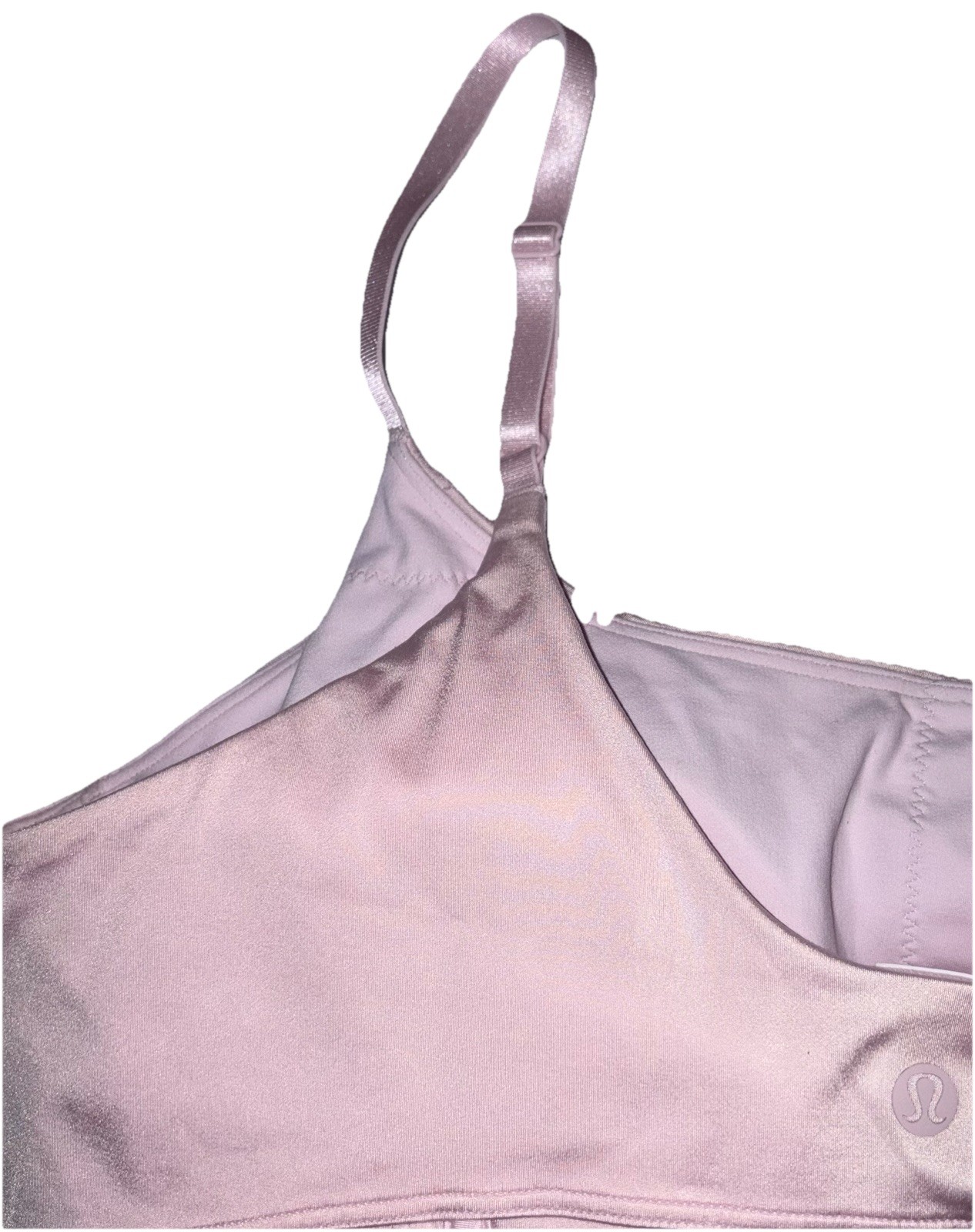 NWT💖LULULEMON💖SIZE 12💖ALIGN TANK C/D*SATIN💖ADJUSTS💖AUTHENTIC💖BLISSFUL PINK