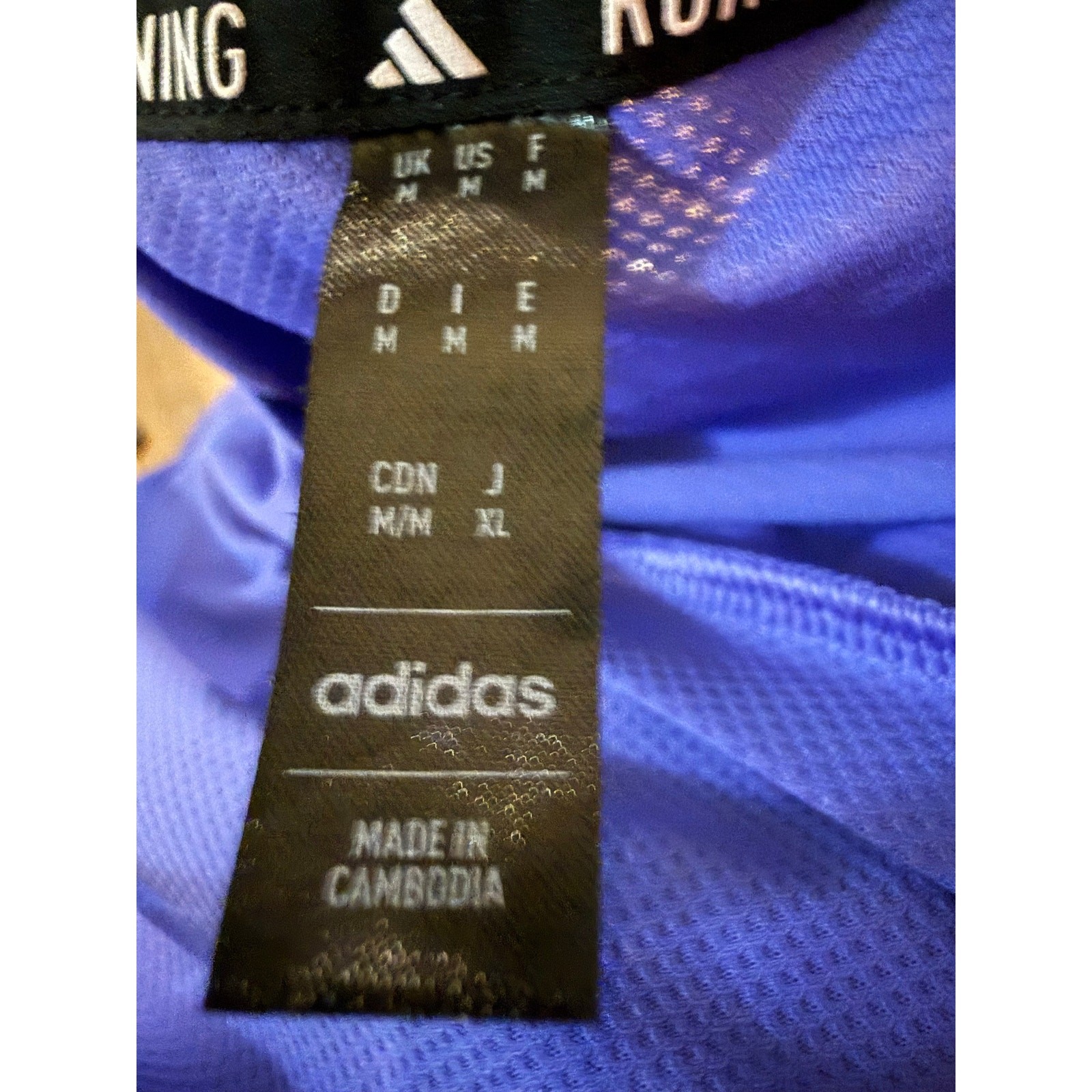 Adidas Purple Long Sleeve Performance Tee, Running, Workout, Women’s Medium