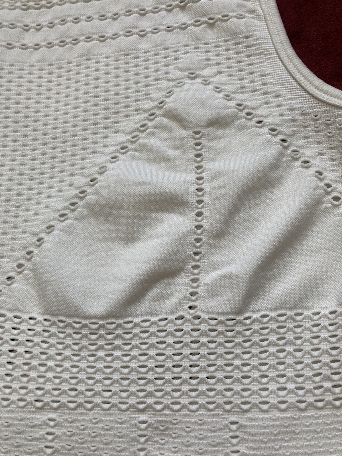 DEREK LAM 10C x ATHLETA Round Neck Sleeveless Top White size M