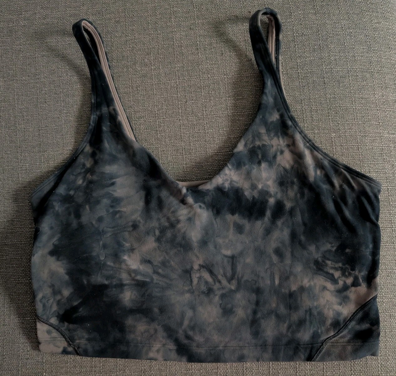 Lululemon Align Tank Diamond Dye Pitch Grey Graphite Grey W1CUNS Women’s Size 14