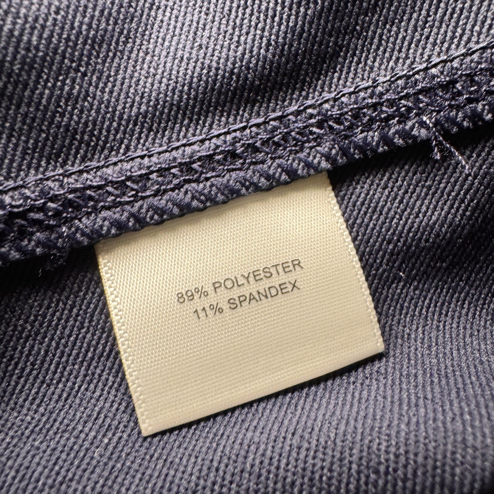 Peter Millar Womens L Large Raglan Sleeve Perth Layer 1/4 Zip Navy Blue Logo