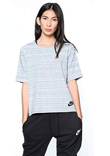 Nike Women’s Sportswear Advance 15 Top Heather Grey Sz M 838954-100