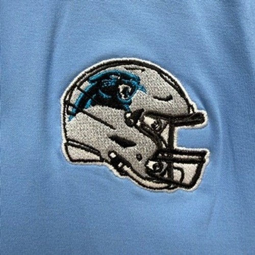 Cutter & Buck Carolina Panthers Pullover Quarter Zip NFL Regular XL Blue Logo