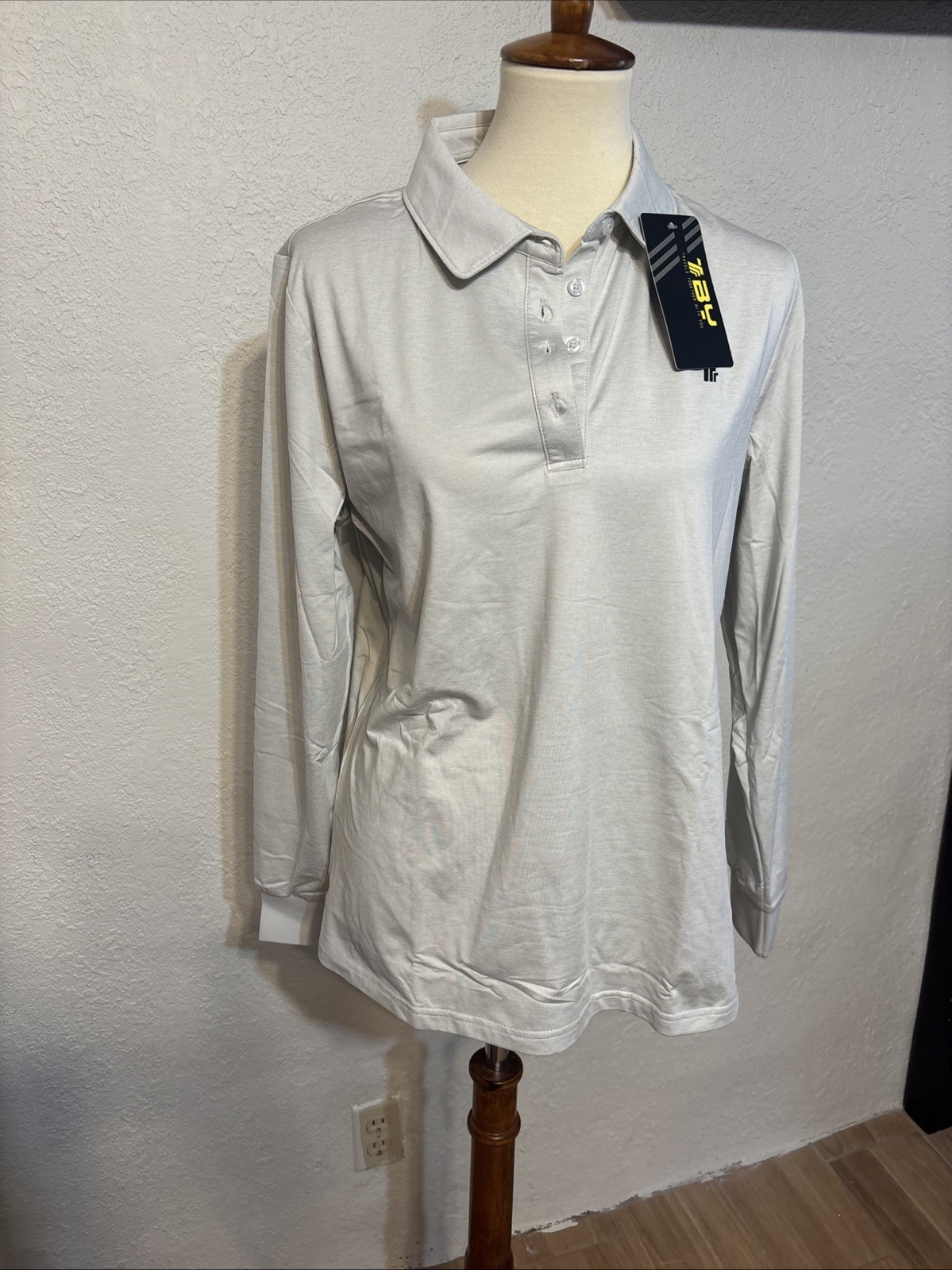Women Golf Polo Shirts Long Sleeve Slim Fit Athletic Shirts Tennis Pullover Top