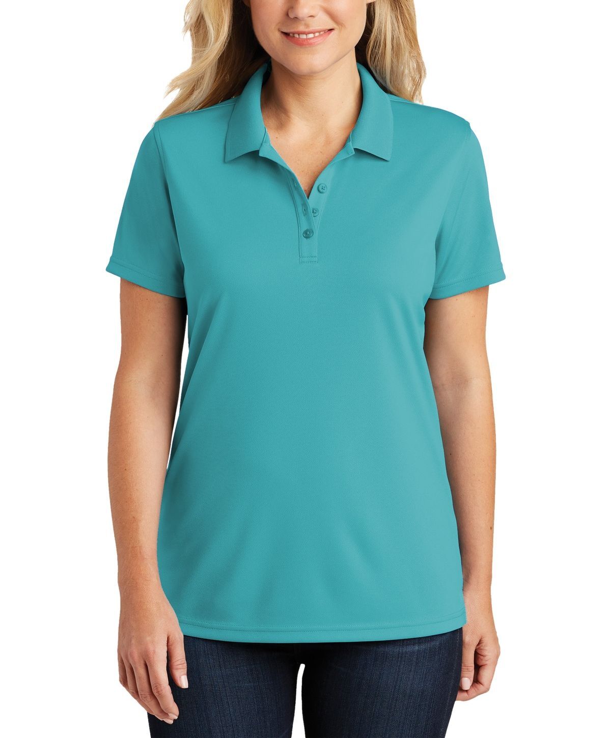 Just Blanks Women’s Lightweight Polo Shirt – JBLK110