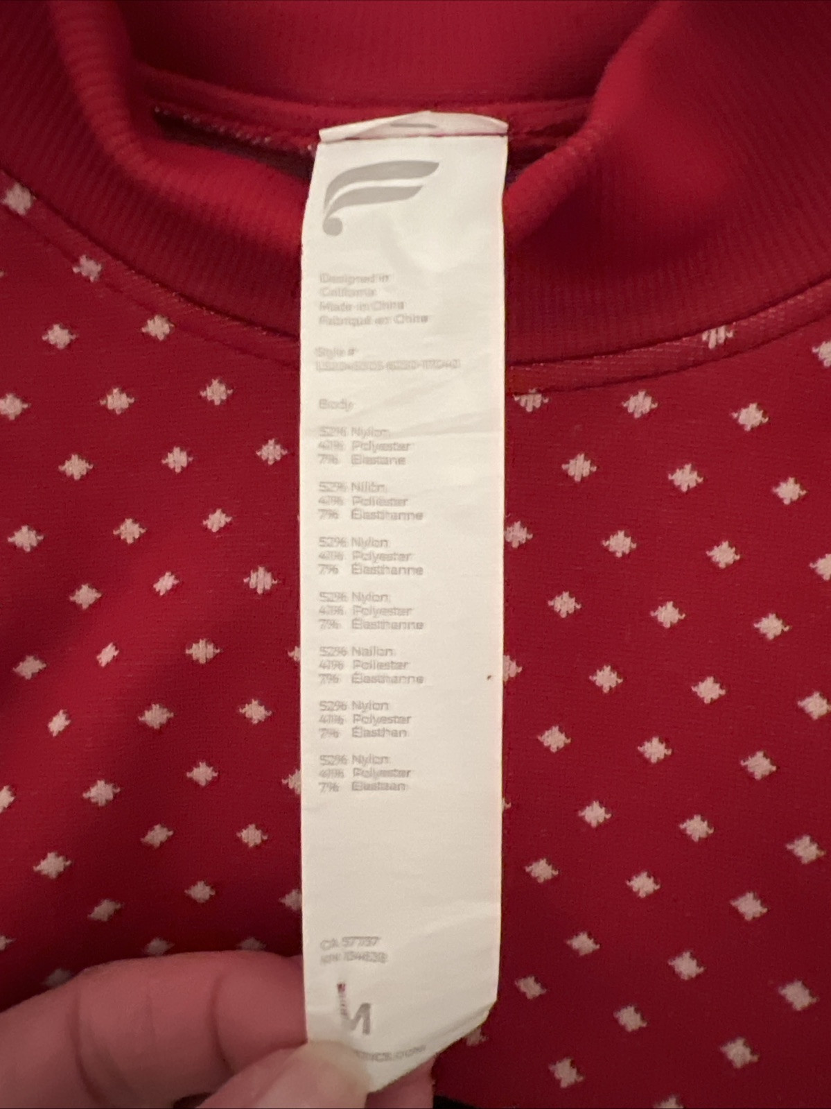 NEW Fabletics Compression Top Pullover Athleisure Layer Ski Lounge Cropped M