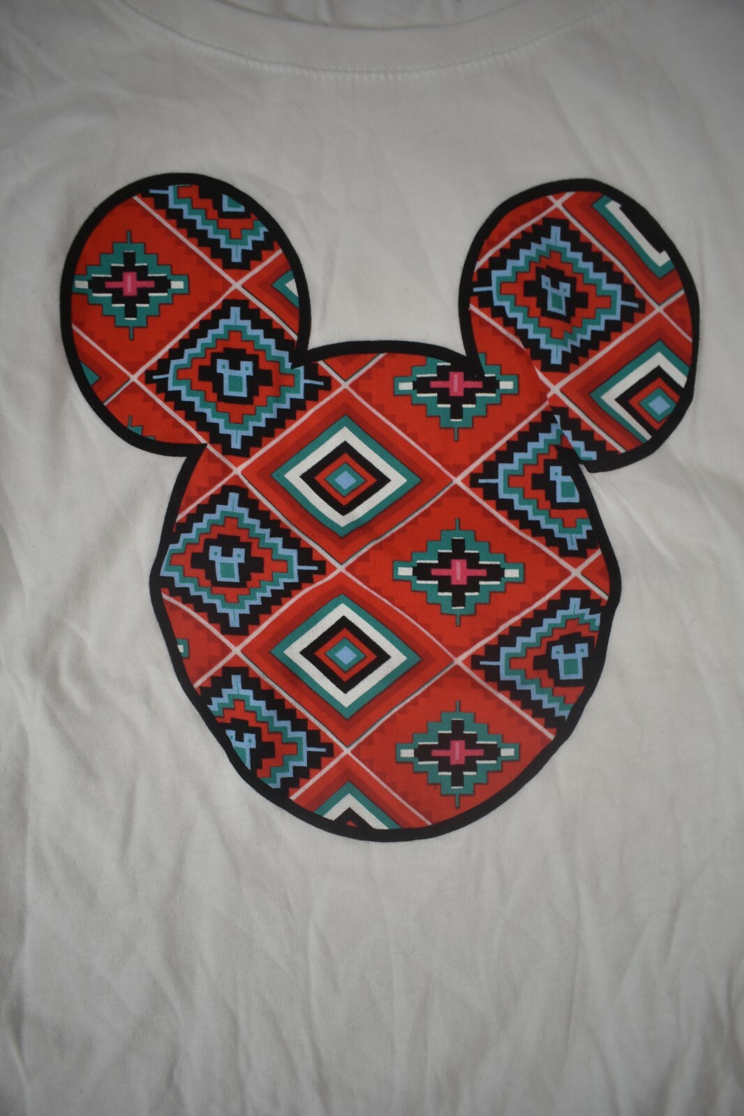 Neff + Disney Juniors Mickey Mouse Ears Prime Aztec Shirt New M, L