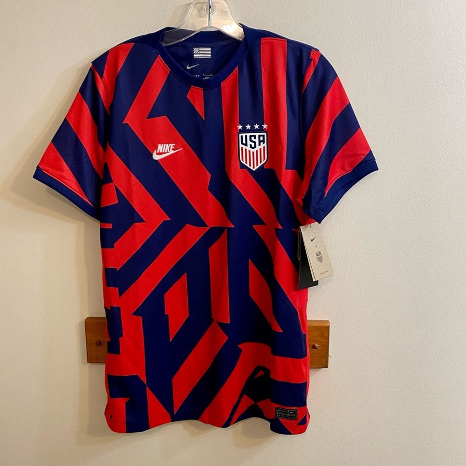 Nike USA Stadium Away Soccer Jersey Women’s L Large CZ4317-422 NWT USWNT