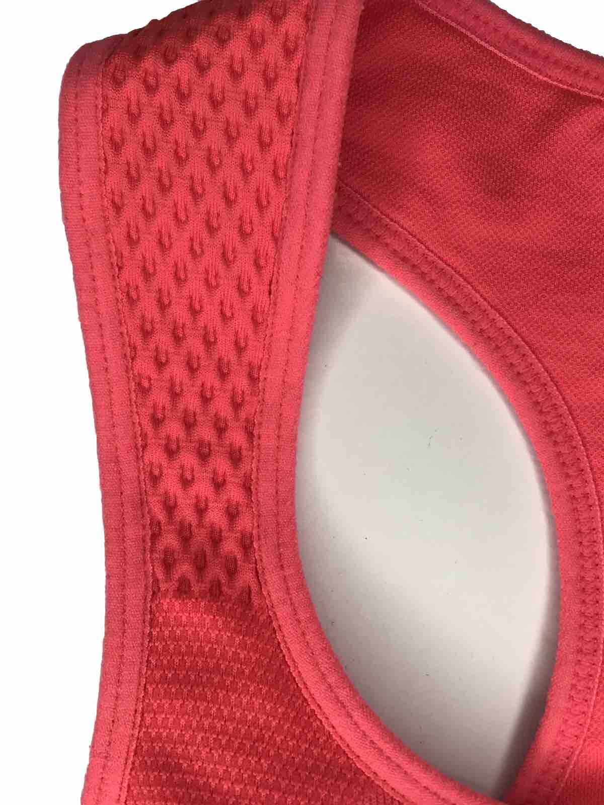 BCG Compression Racerback Womens Size Small Shirt Tank Top Built In Bra Hot Pink