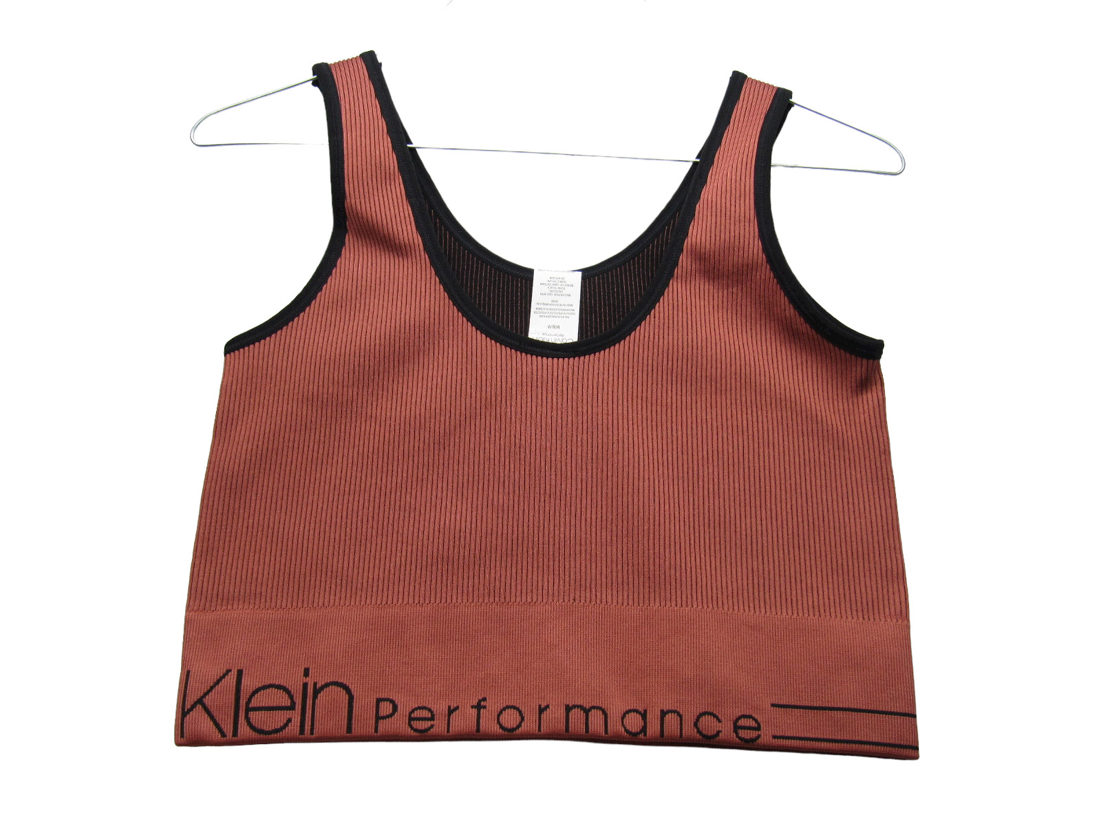 Calvin Klein Performance Womens Workout Shirt size Medium Sleeveless Stretch