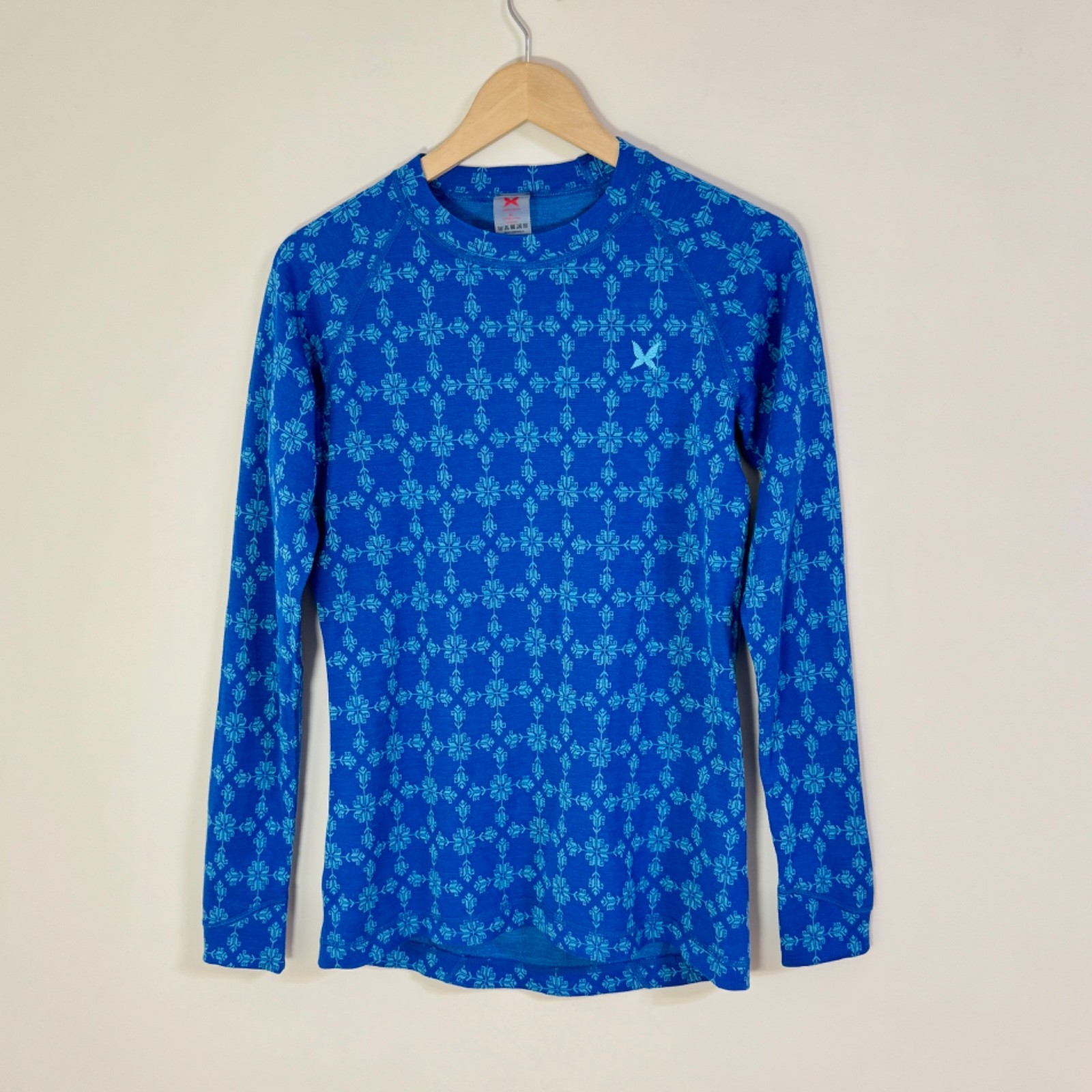Kari Traa Merino Wool Acrylic Base Layer Top Ski Long Sleeve Women’s Size XL