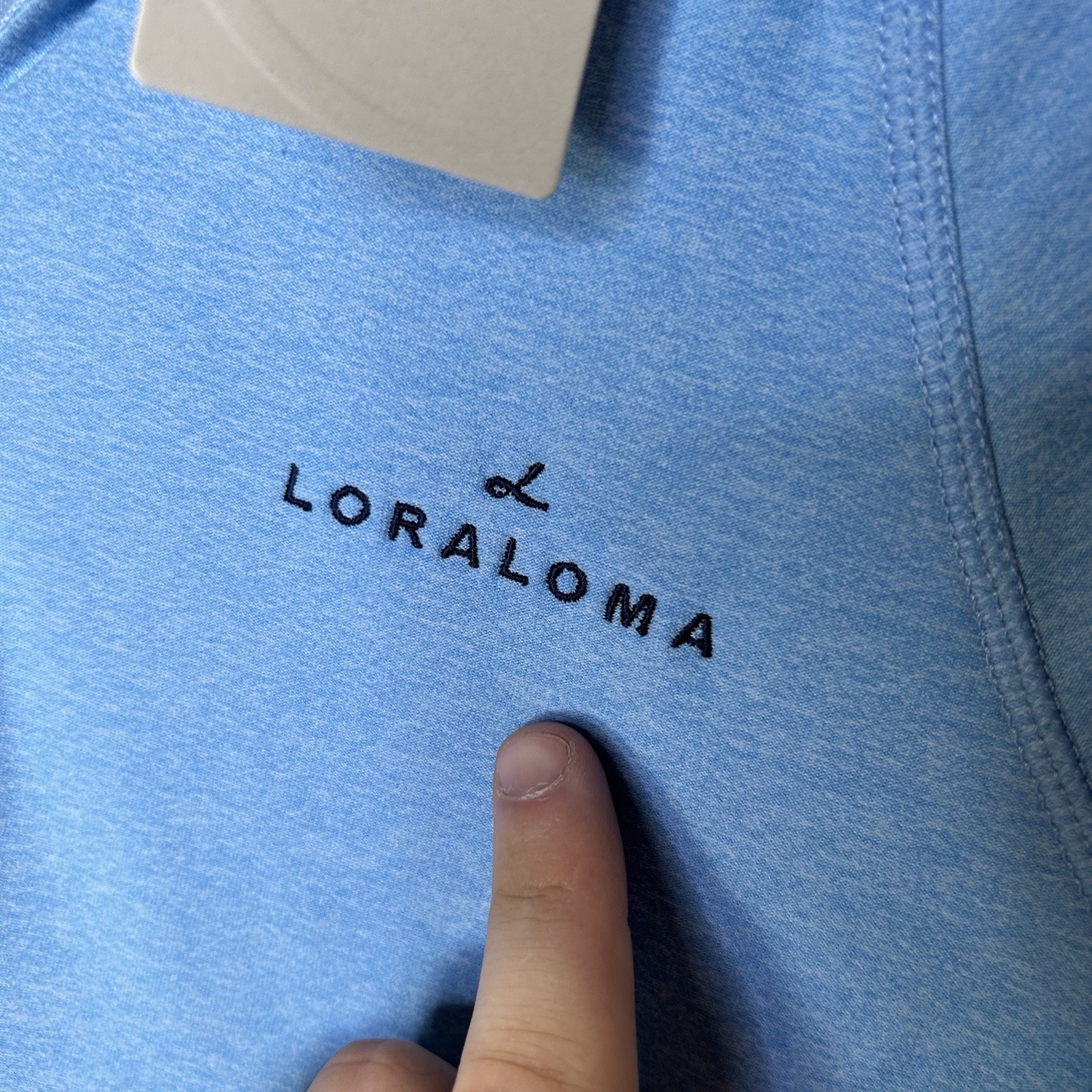 New Peter Millar Essential Perth 1/4 Zip Pullover Loraloma Golf Club Women’s L