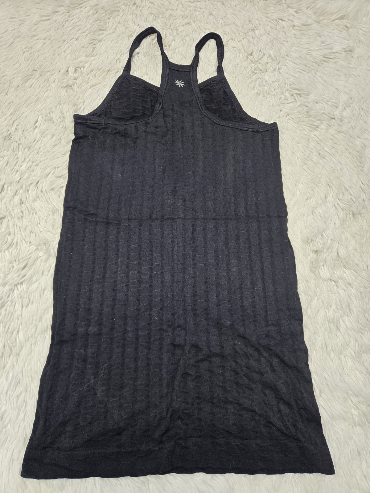 Lot 3 Athleta Tank Top M Womens Ribbed Racerback Fitted Stretch Sports Exercise