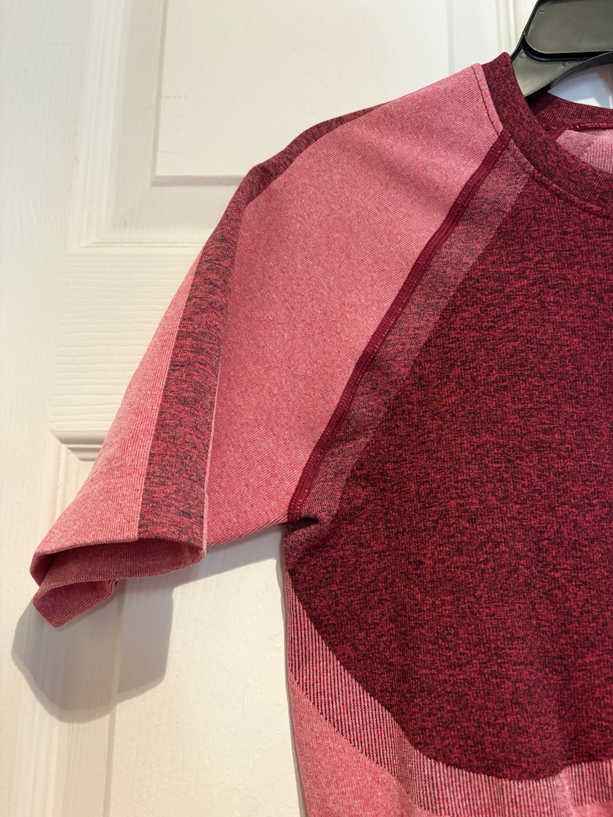 Fabletics Helena Seamless Crop Top Size L Pink EUC – 460