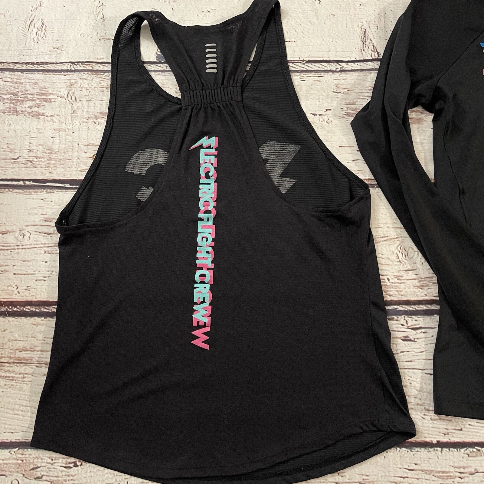 Under Armour Tank/Pullover Womens Small Racerback Electric Athletic Club Running