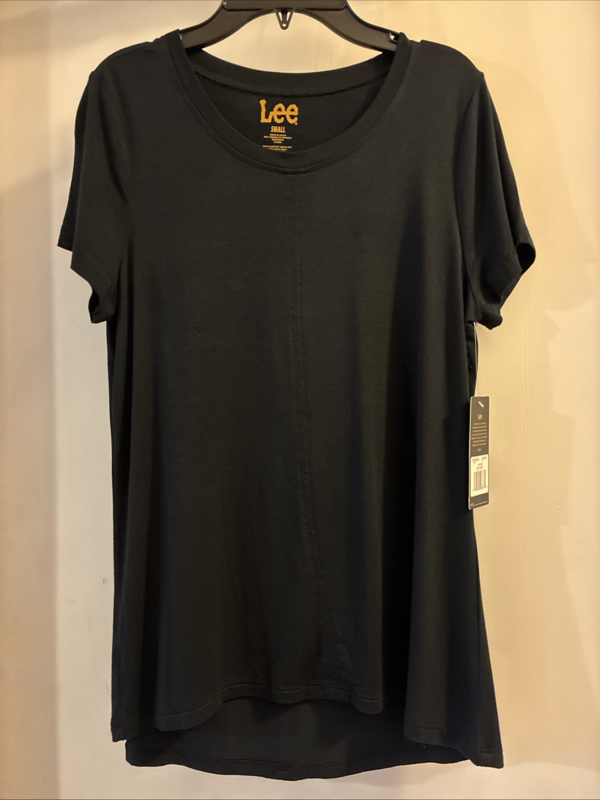 Lee Women’s Core Performance Black T-Shirt Tee VFS058 Size Small NEW WITH TAGS