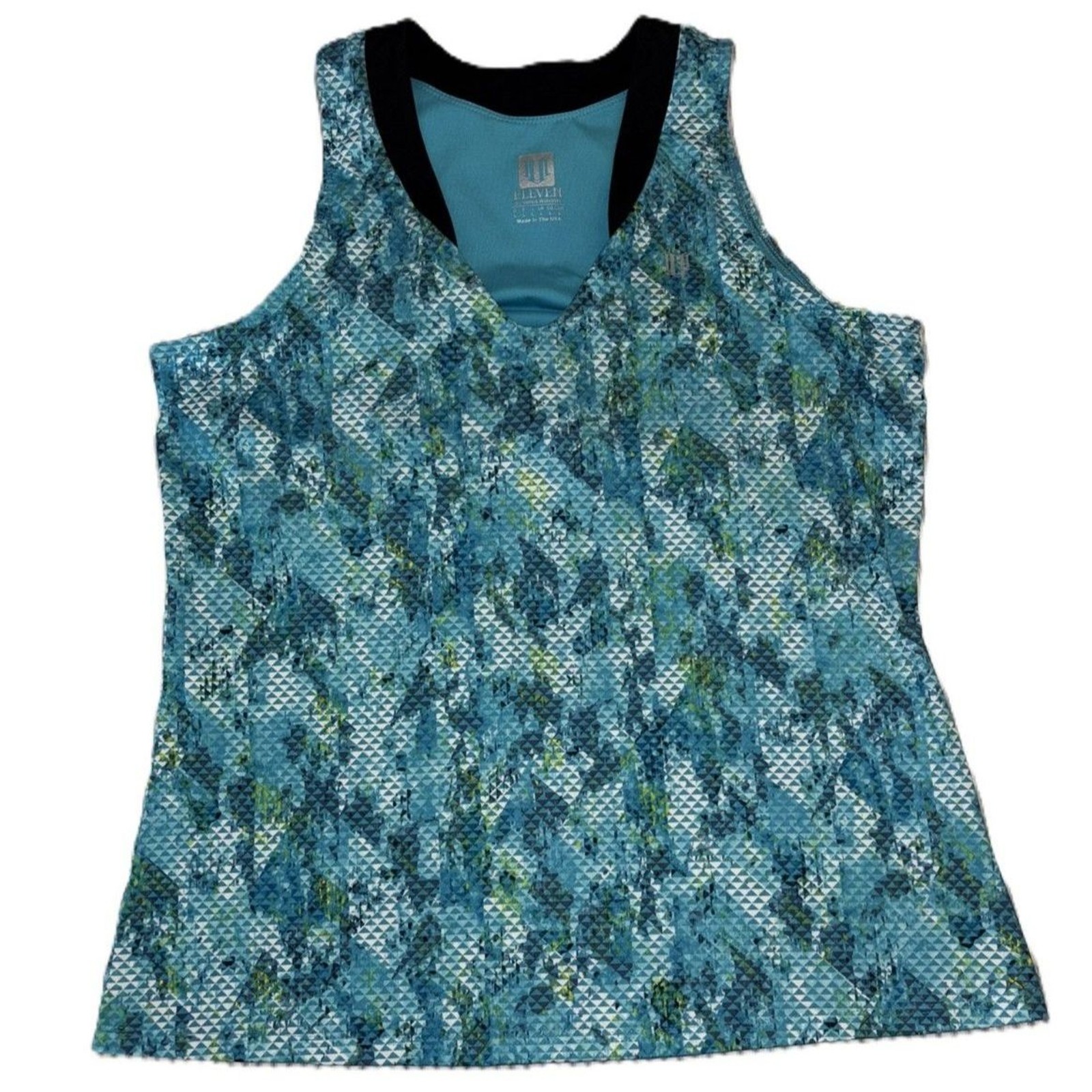 EleVen by Venus Williams Athletic Top Gold Tennis Walking Pickleball Made in USA