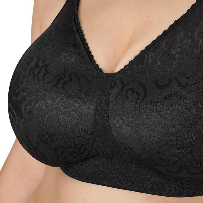 PLAYTEX Wireless Bra, 18 Hour Plus-Size Bras Available BLACK 40D