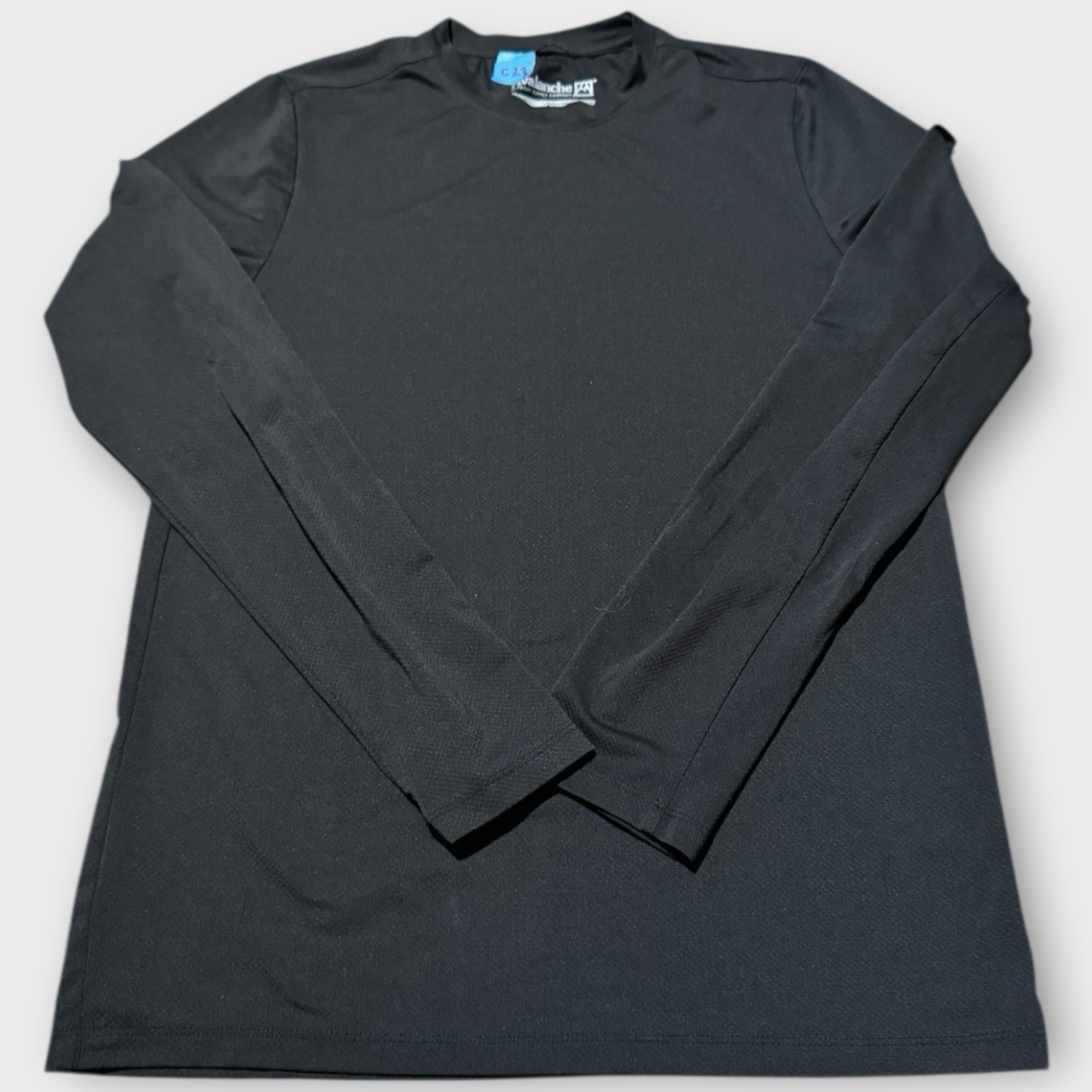 Avalanche Women S Fitness L/S Shirt Outdoor Side Pocket Running Hiking Black Dry