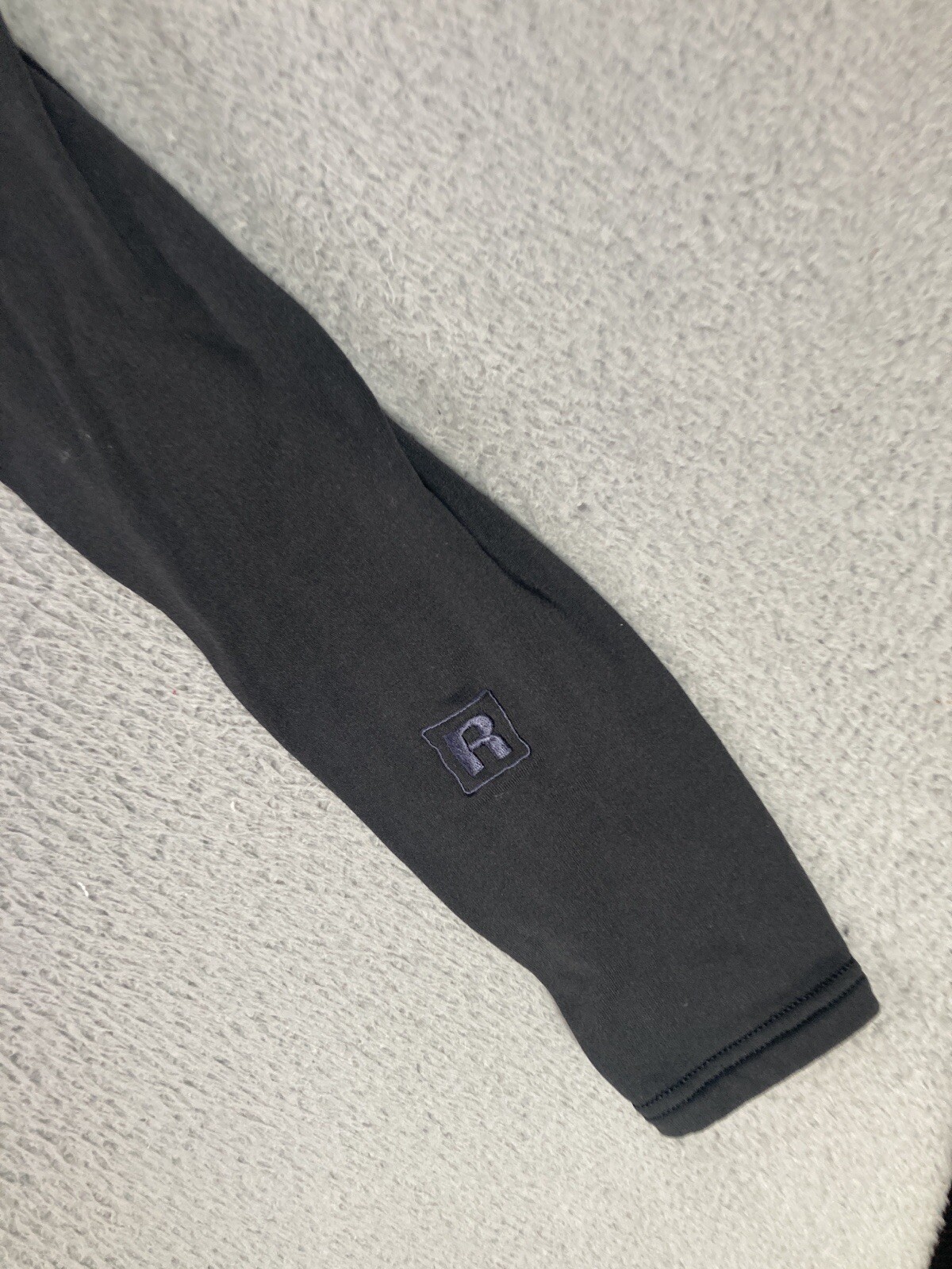 Patagonia Sweater Womens Small Black R Fleece Long Sleeve 1/4 Zip Pullover