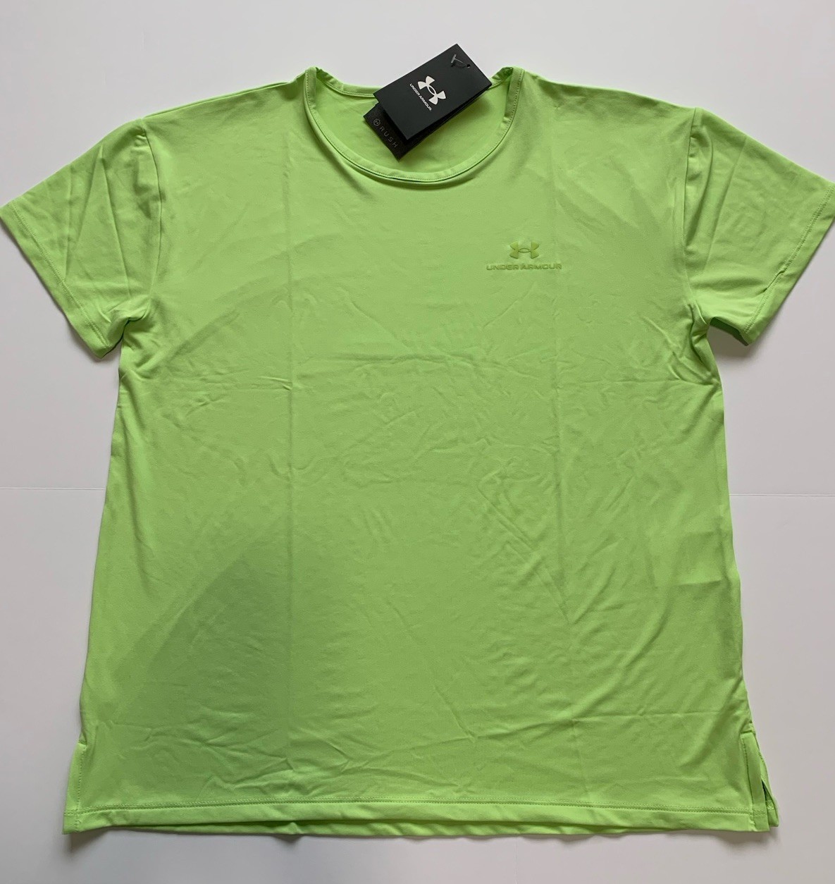 Women’s Under Armour UA LOOSE Fit Vanish Energy 2.0 Rush Shirt Small Green NWT
