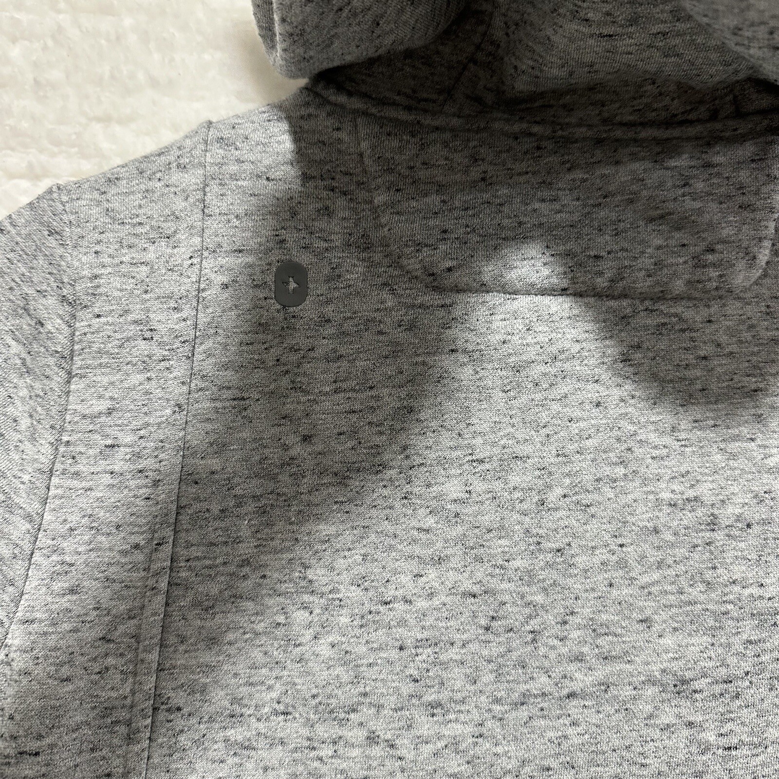 FIGS Essential Heather Gray Full Zip Hooded Sweatshirt Fleece Jacket Sz XXS EUC