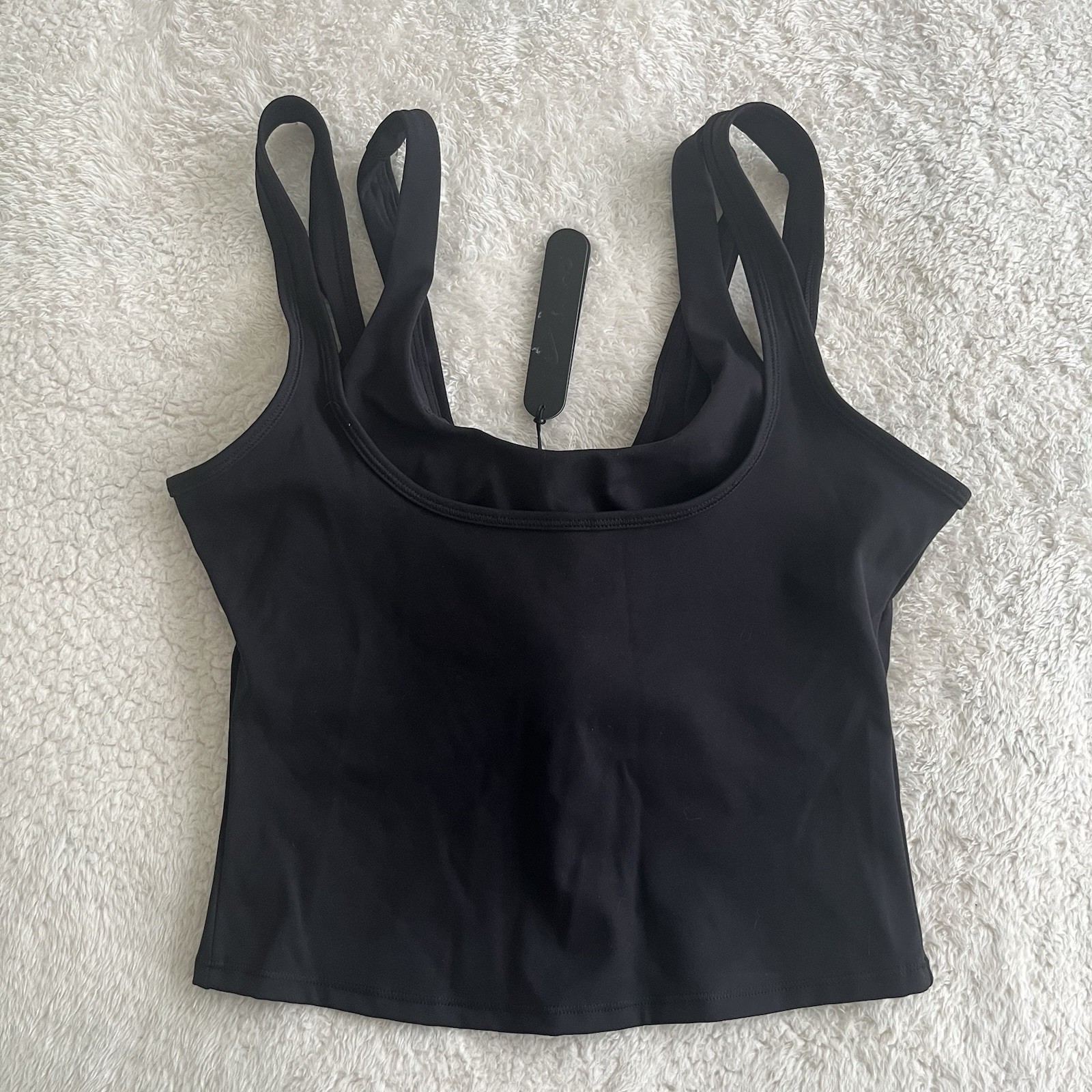 Nike Skims Obsidian Matte Double Strap Scoop Tank – Size Medium