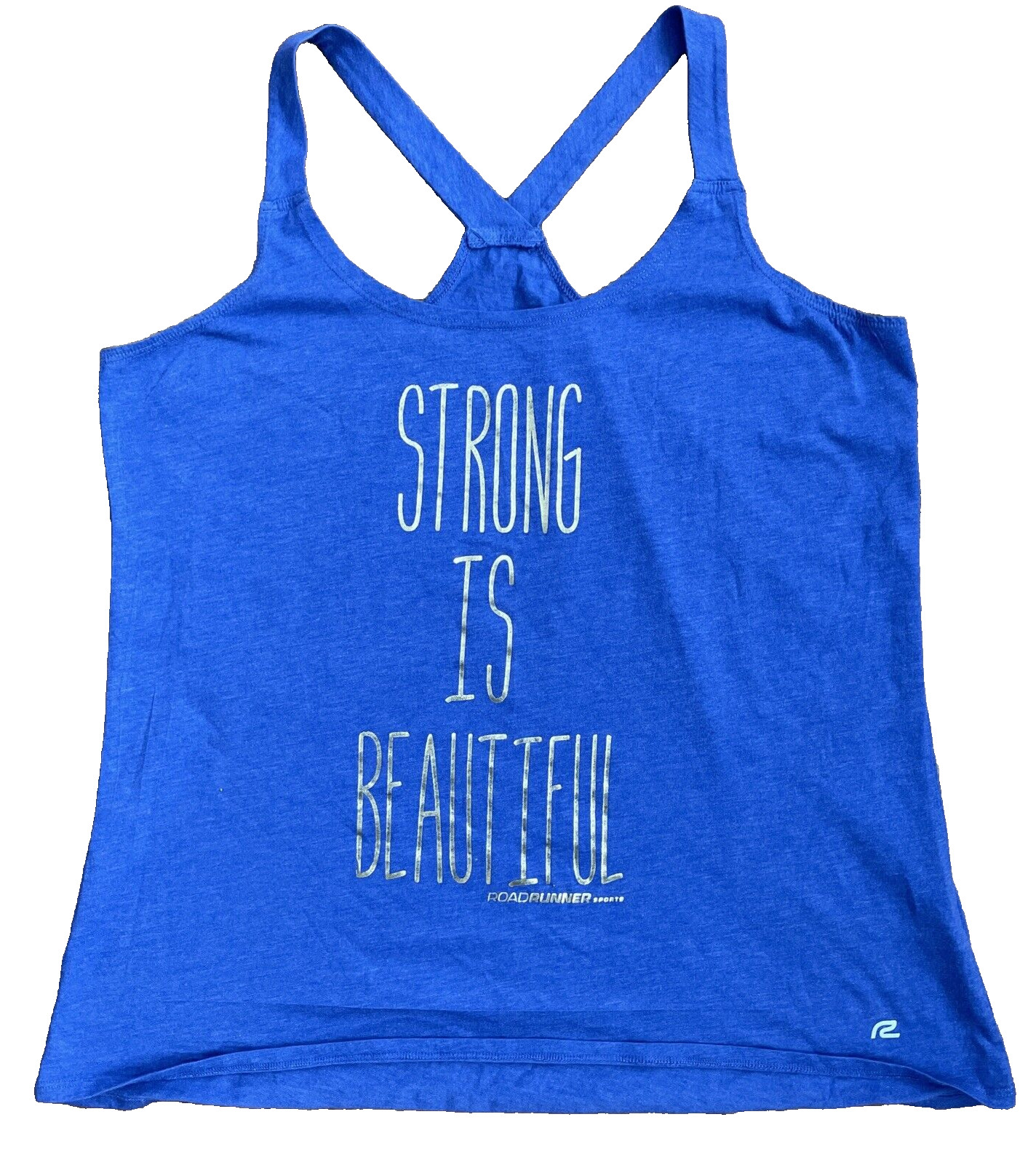 Road Runner Sports Womens Racerback Tank Running Gym Athleisure Size XL