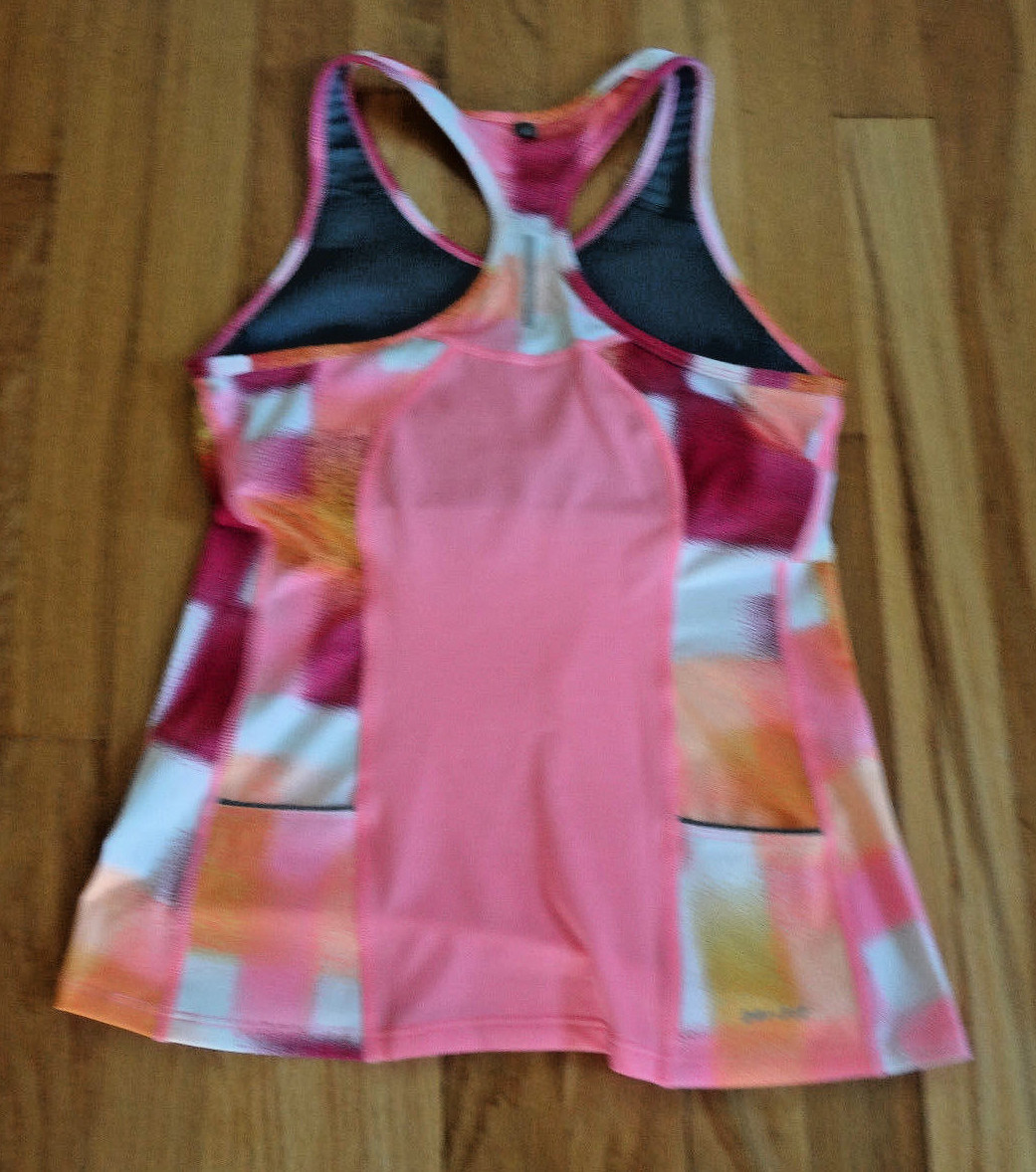 Women’s Nike Dri-Fit High Support Shape Sport Bra Top Training Tankini Top sz S