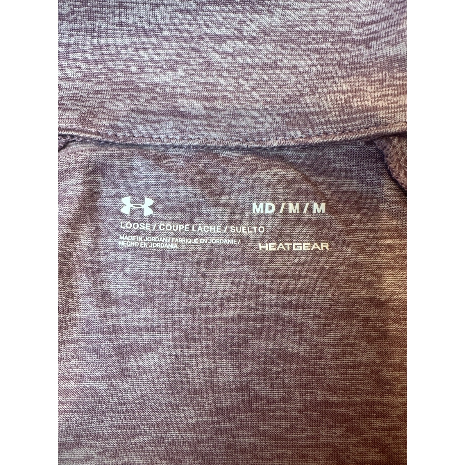 Under Armour Tech Twist ½ Zip Pullover Lavender Long Sleeve Size M NWOT